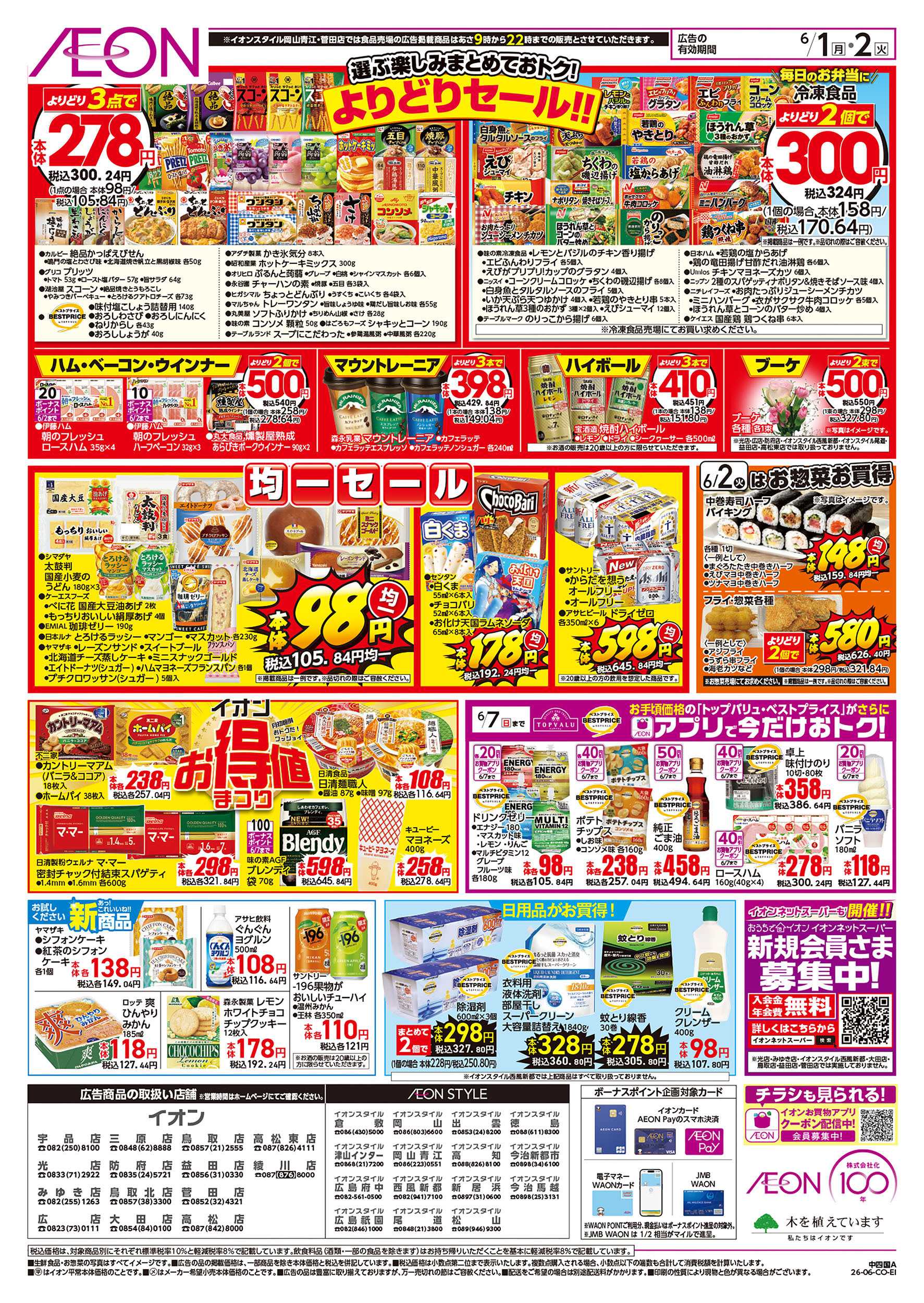 イオンスタイル 6/1号　スーパーお得市