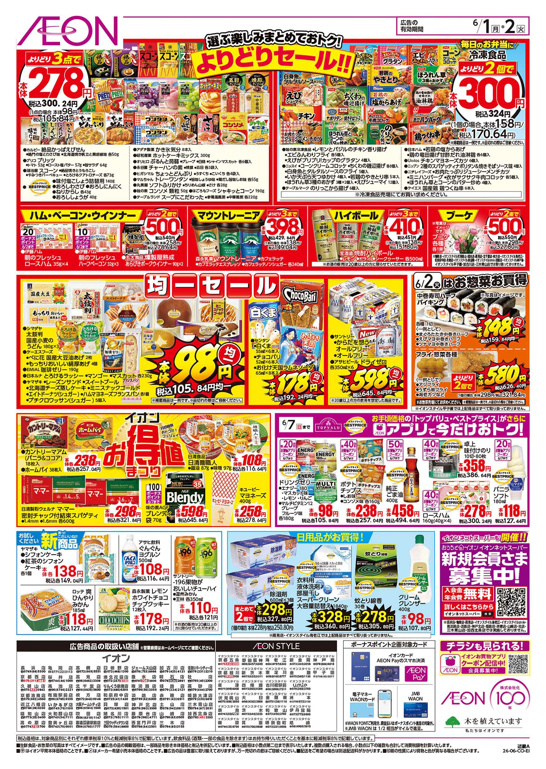 イオンスタイル 6/1号　スーパーお得市
