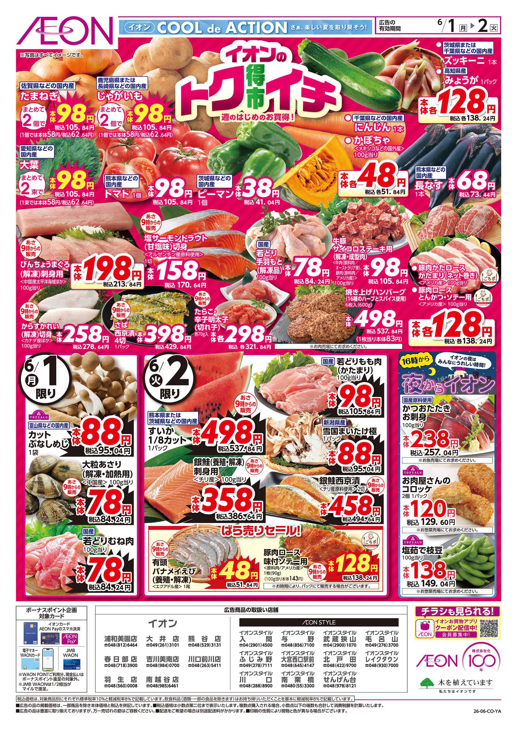 イオン 6/1号　イオンのトクイチ：表面