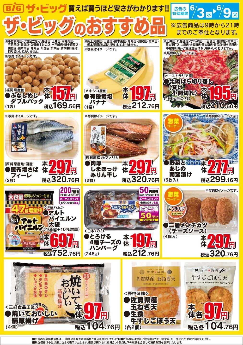 イオン ザ・ビッグのおすすめ品