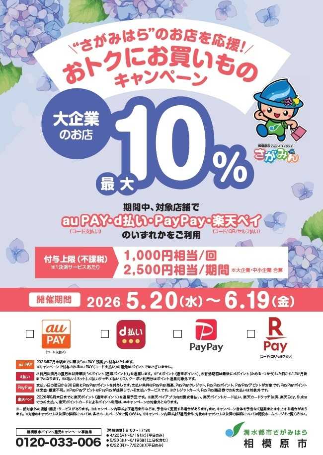 ユーコープ 相模原市お買いものキャンペーン