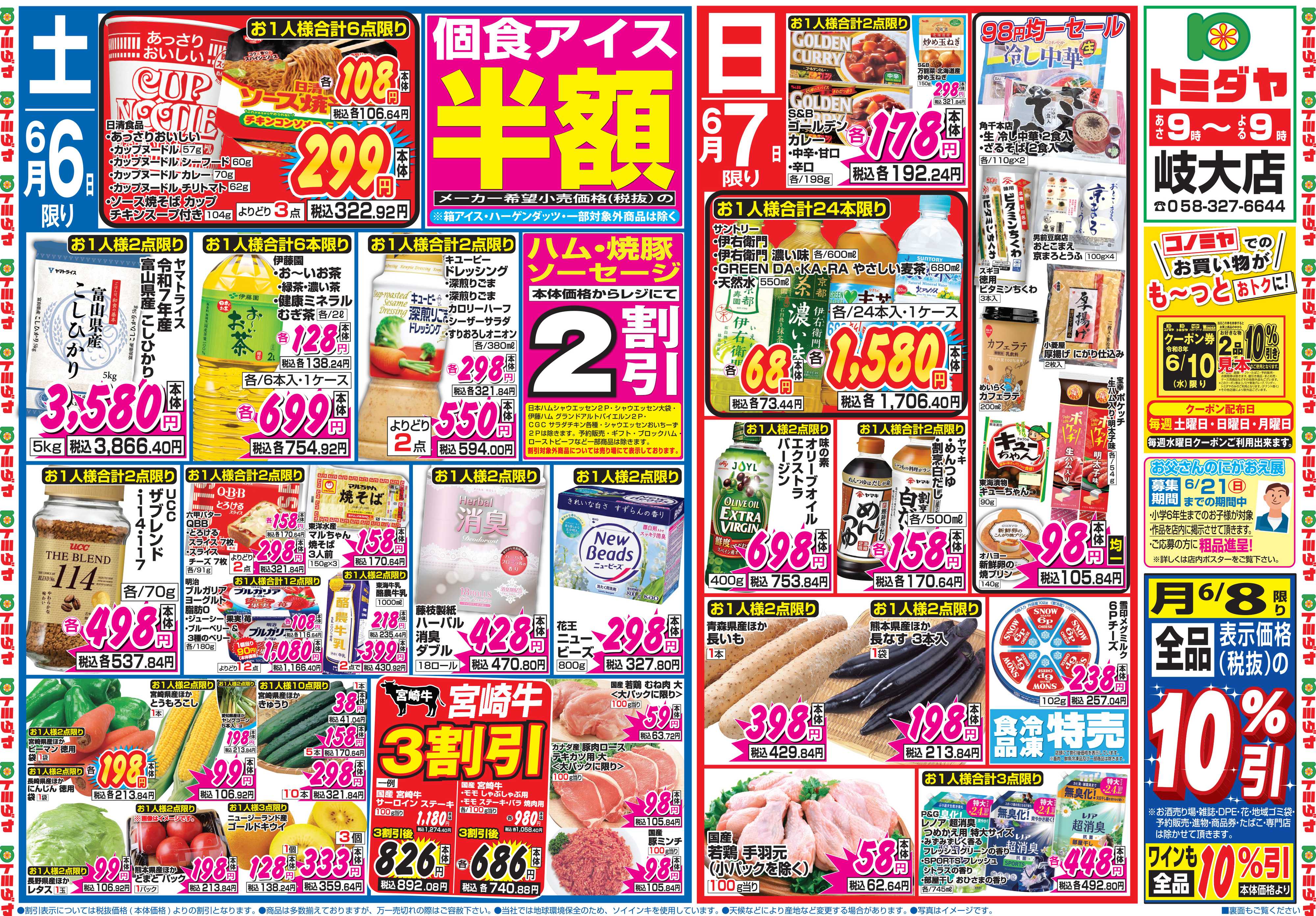 コノミヤ 6月6日号チラシ