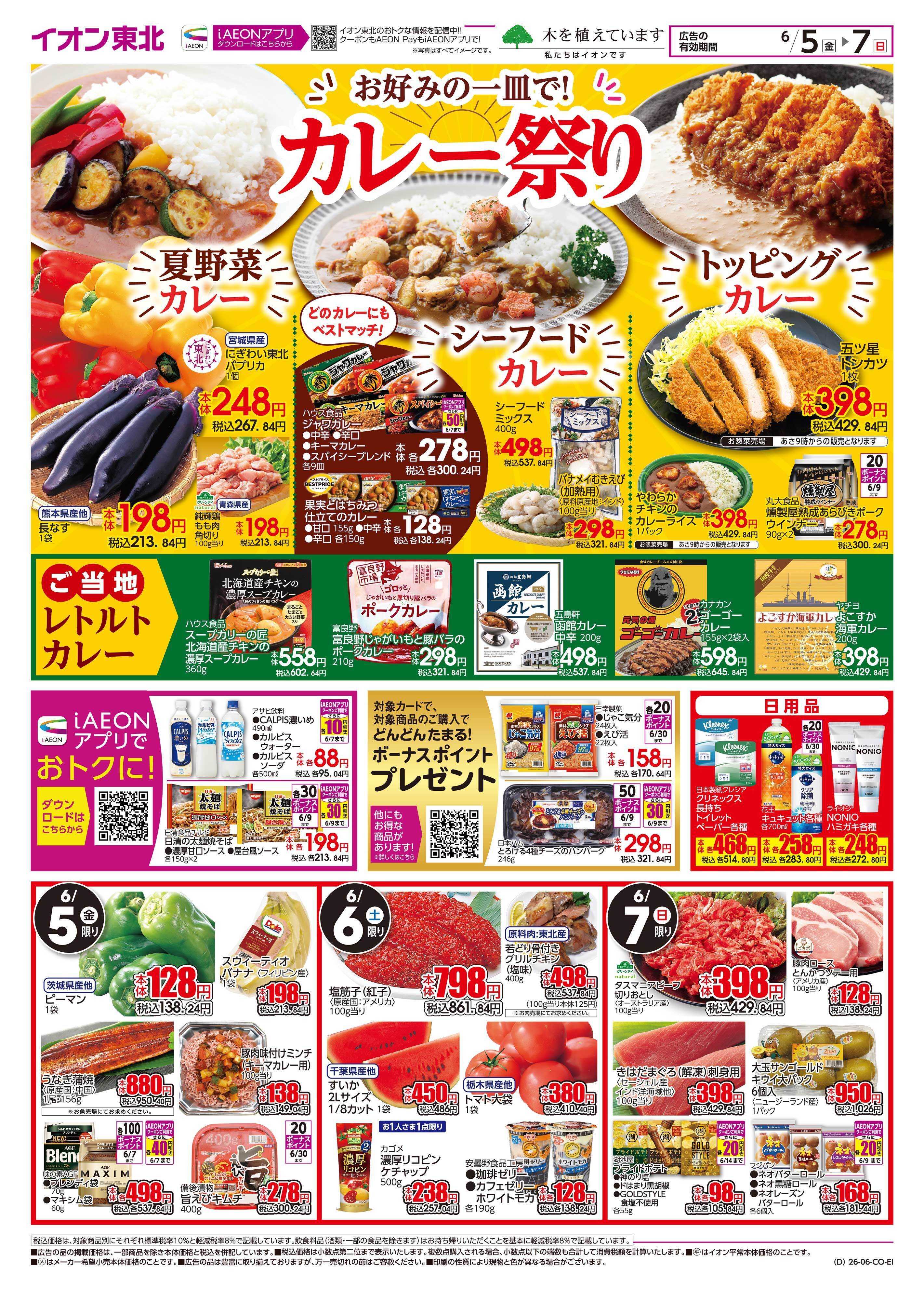 イオン カレー祭り/夏準備