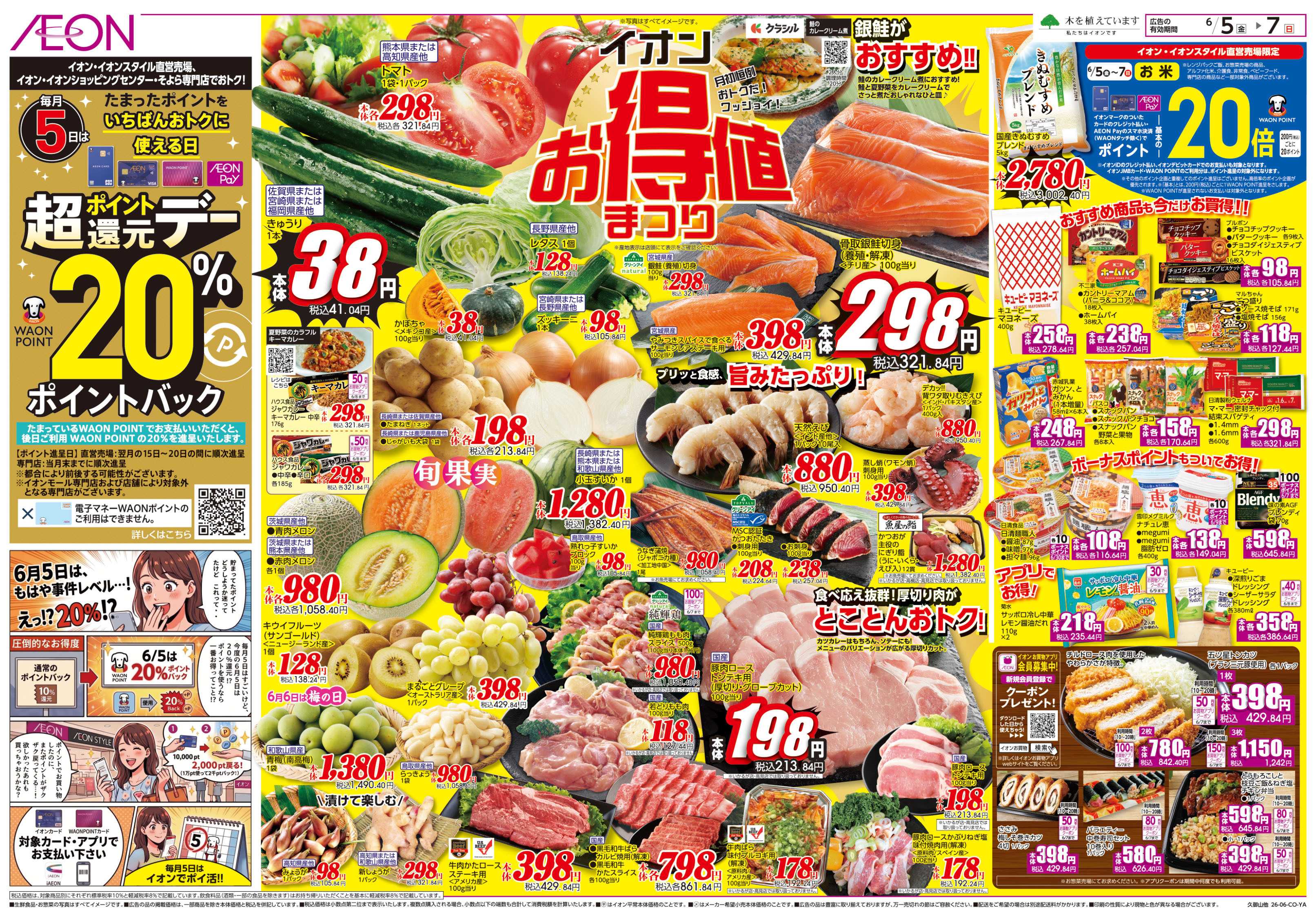 イオンスタイル 6/5号　お得値祭り