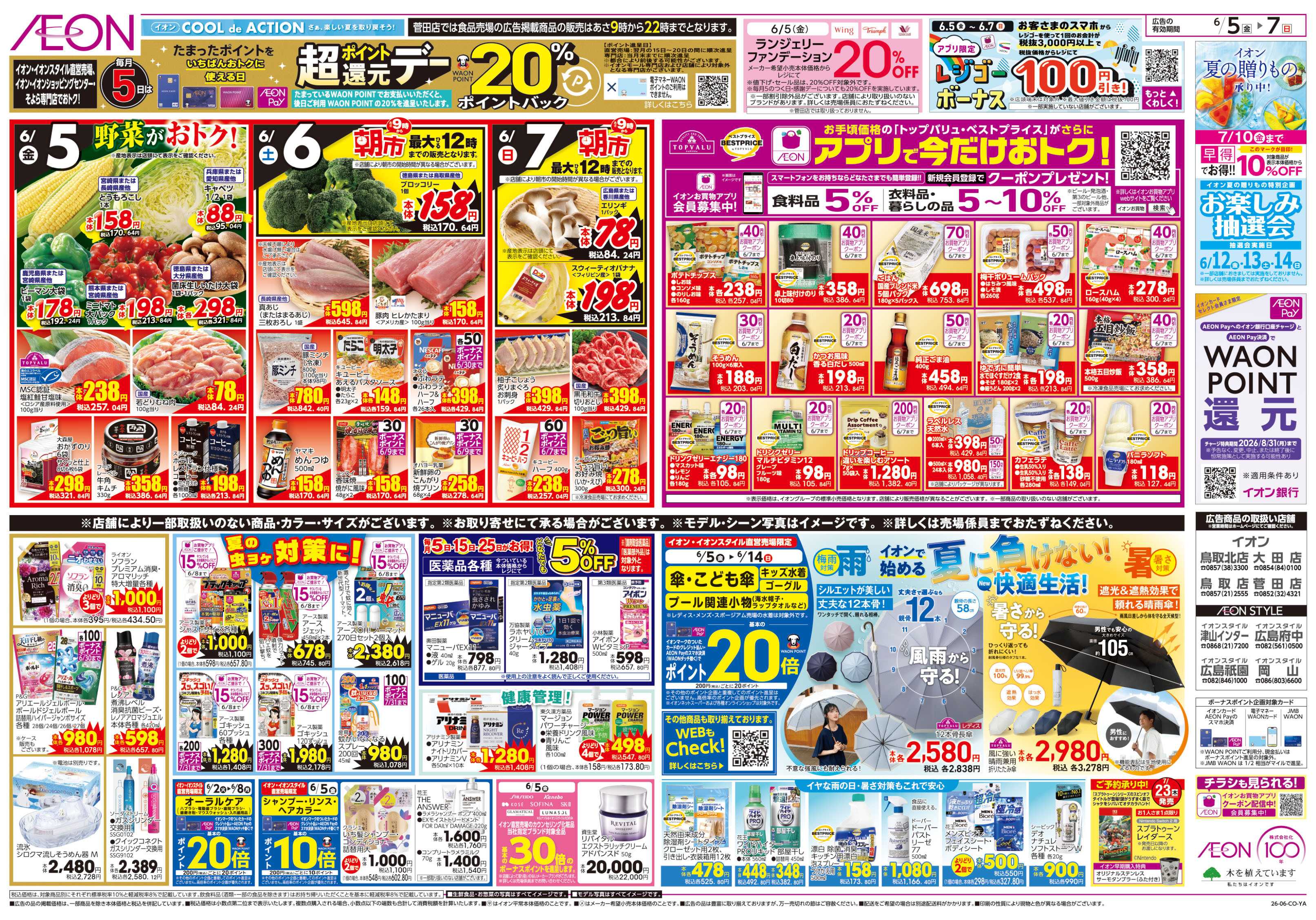 イオン 6/5号　お得値祭り