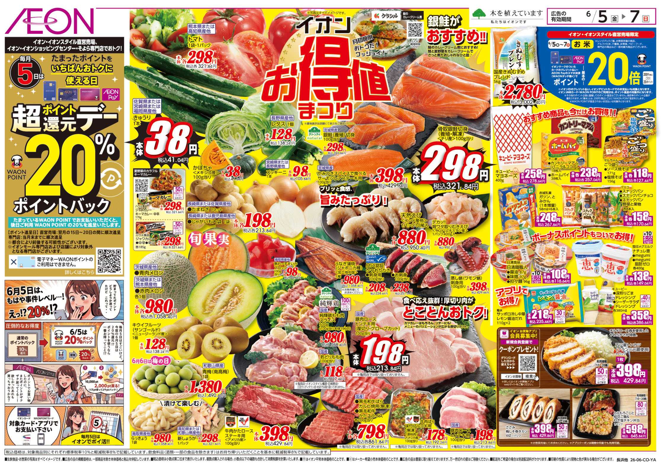 イオンスタイル 6/5号　お得値祭り