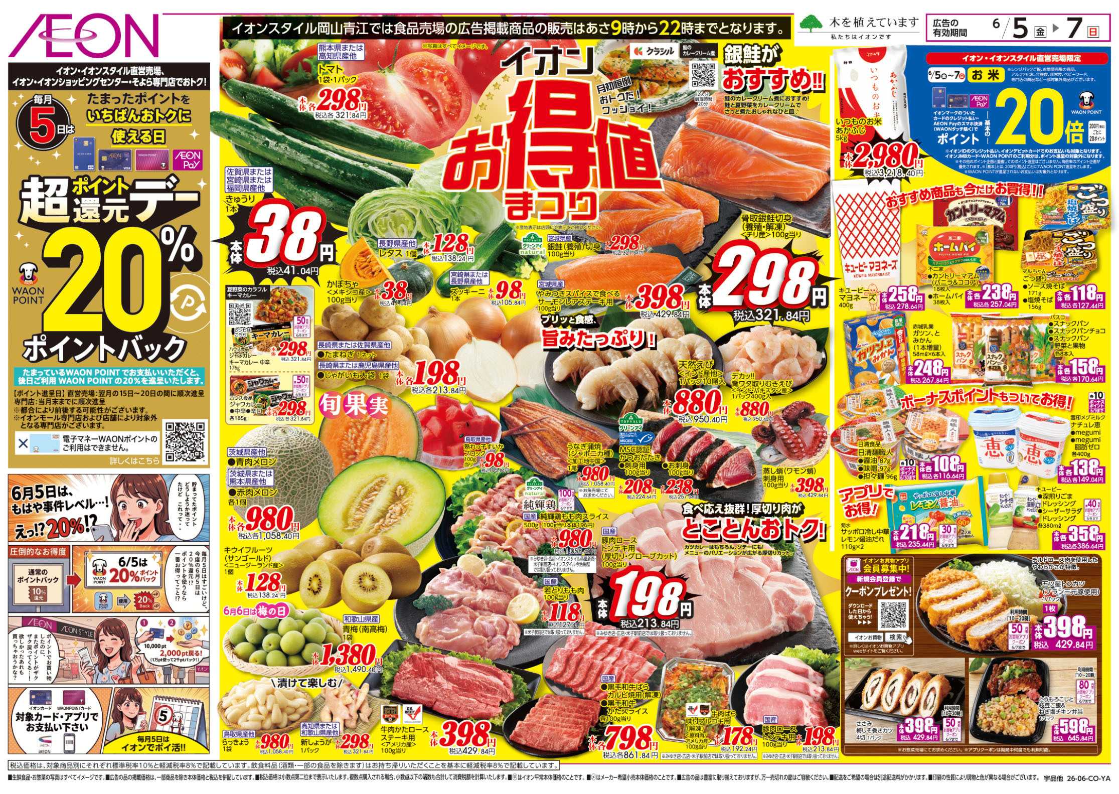 イオンスタイル 6/5号　お得値祭り
