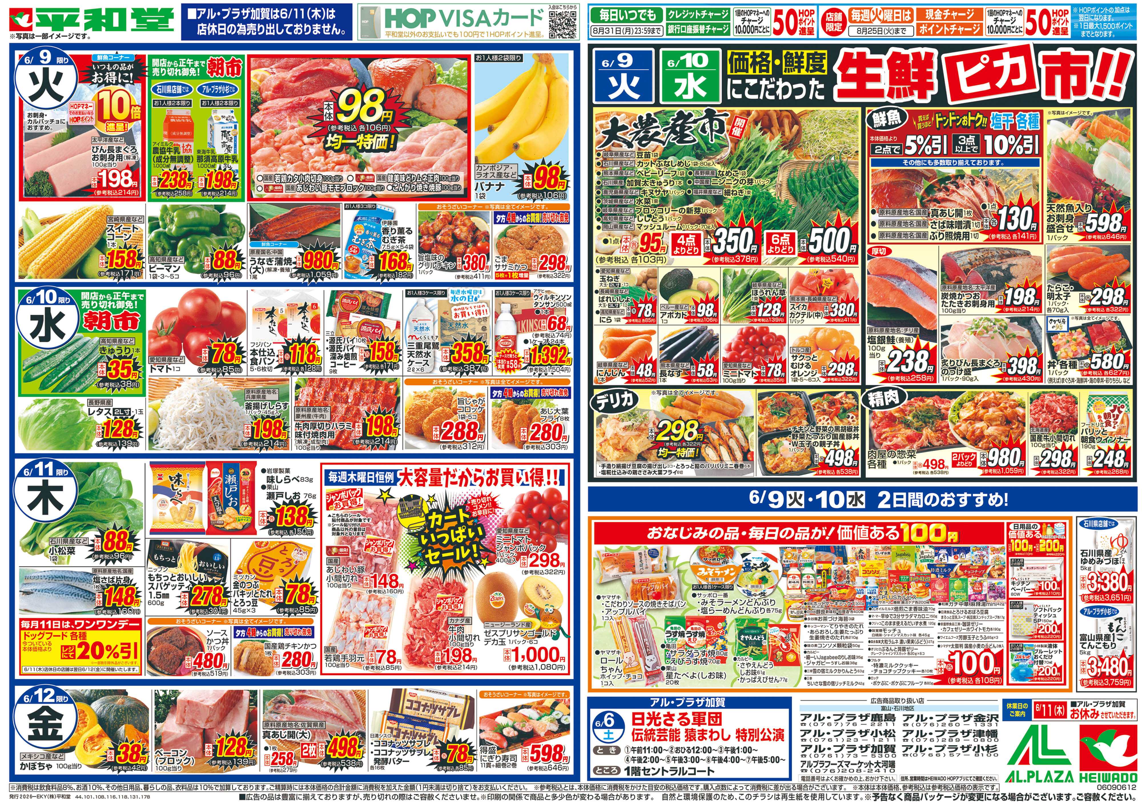平和堂 6/6（土）～簡単!夏飯レシピ【裏面】