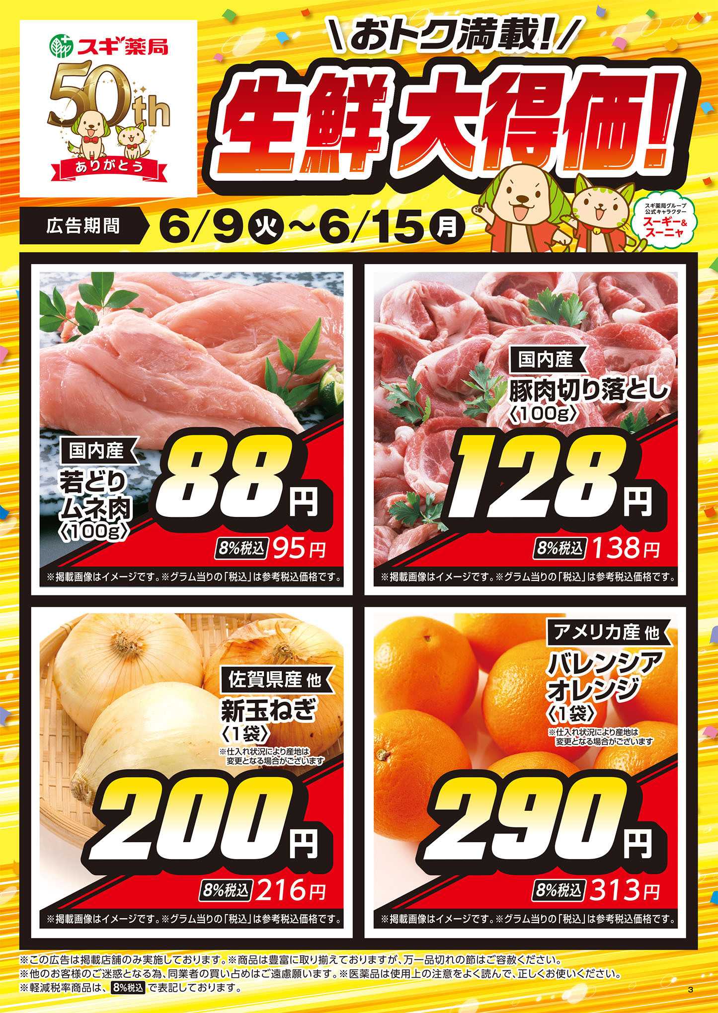 スギドラッグ チラシのご案内