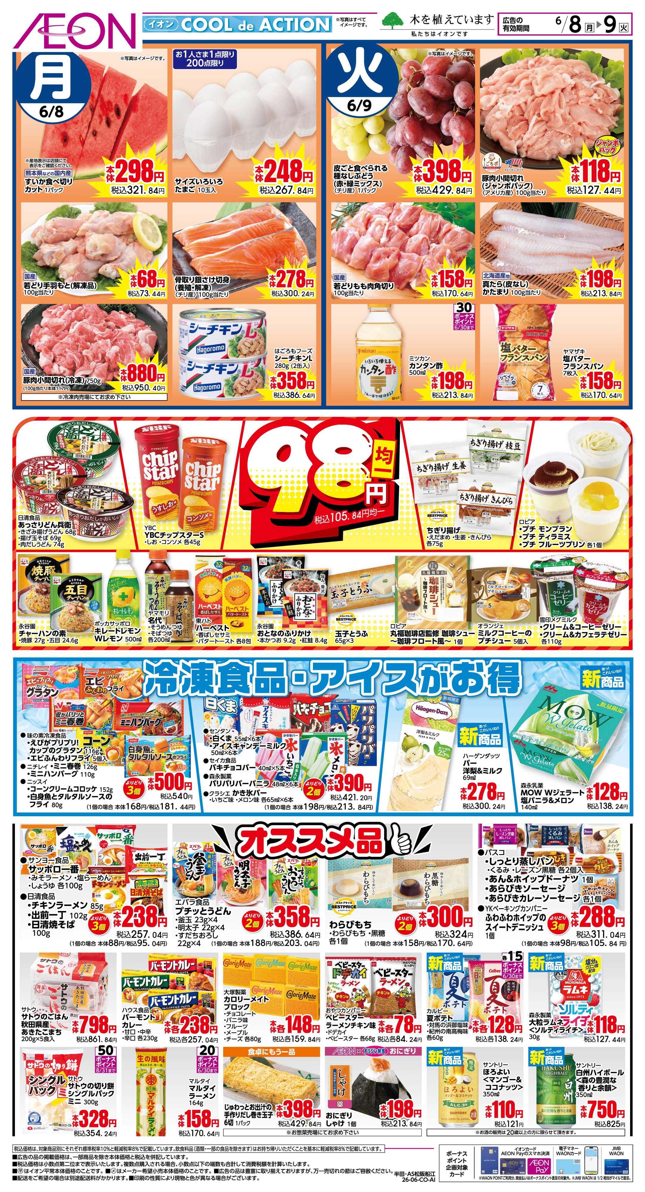 イオンスタイル 6/8〜6/9