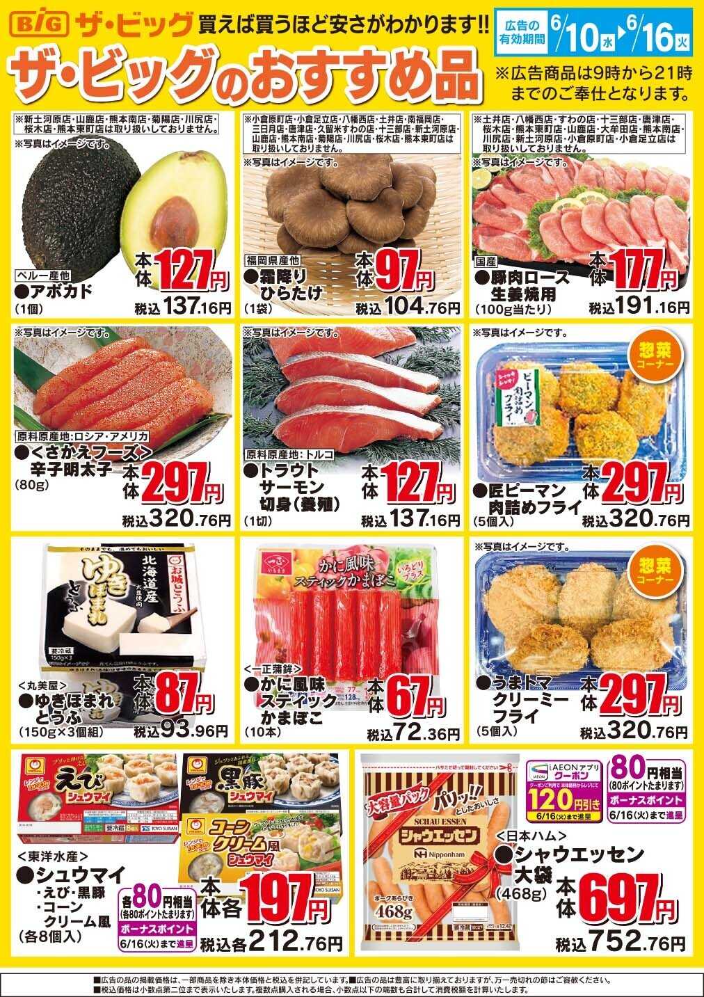 イオン ザ・ビッグのおすすめ品
