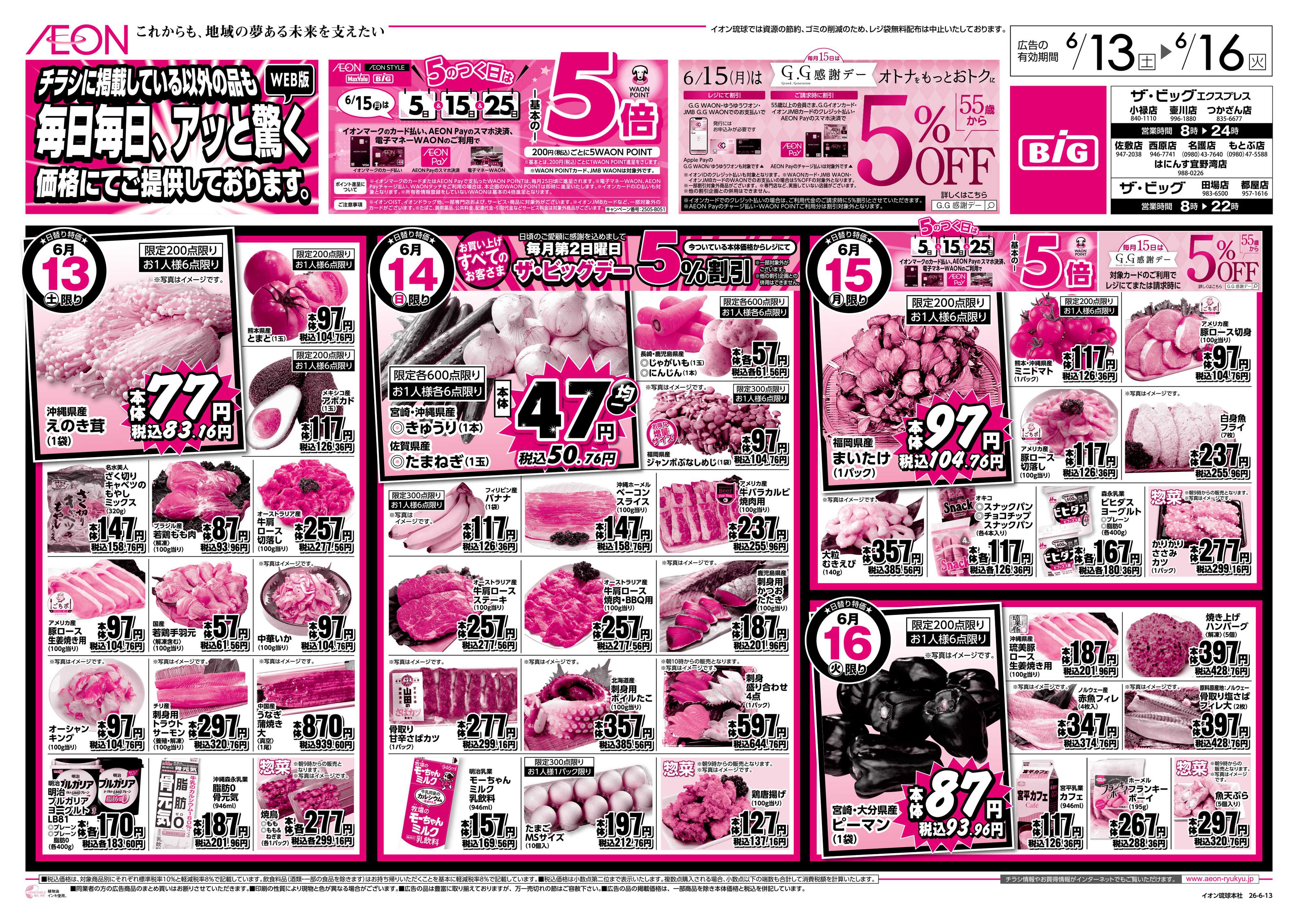 ザ・ビッグＥＸ 毎日毎日、アッと驚く
