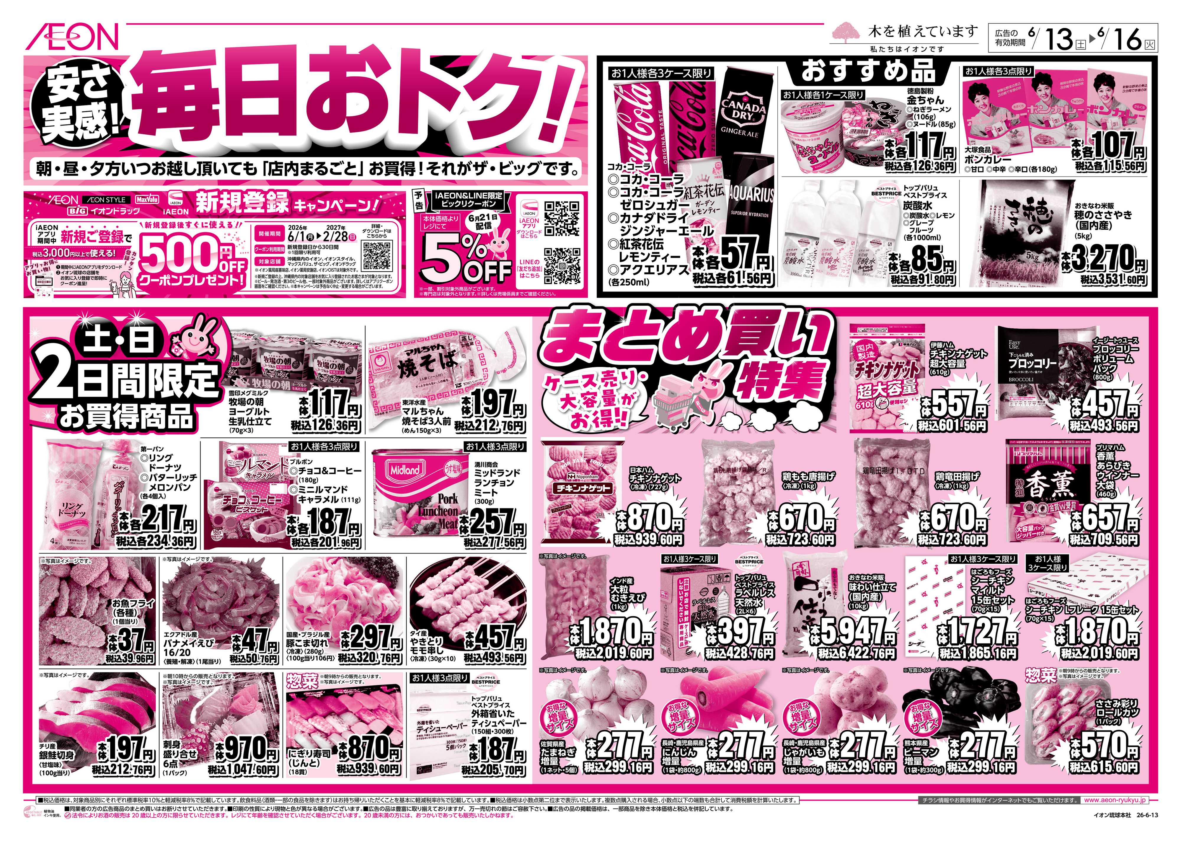 ザ・ビッグＥＸ 安さ実感！毎日おトク！