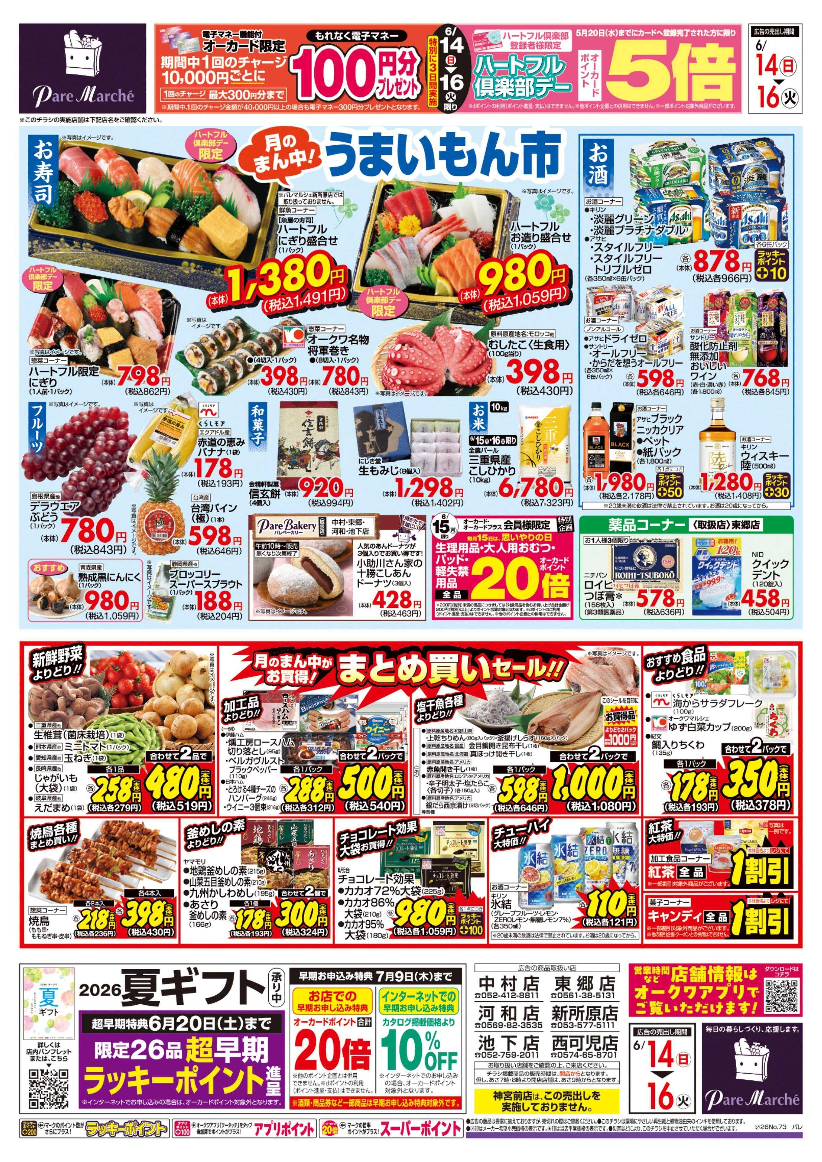 パレマルシェ ハートフル倶楽部デー