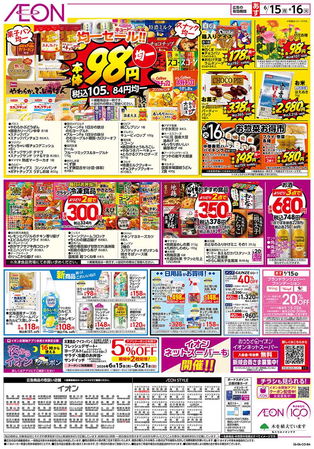 イオンスタイル 6/15号　お得市