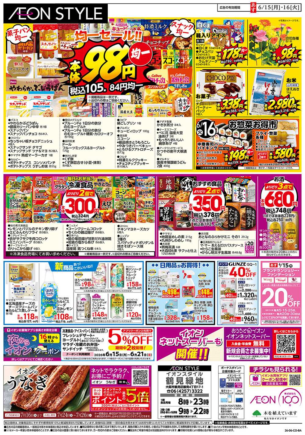 イオンスタイル 6/15号　お得市