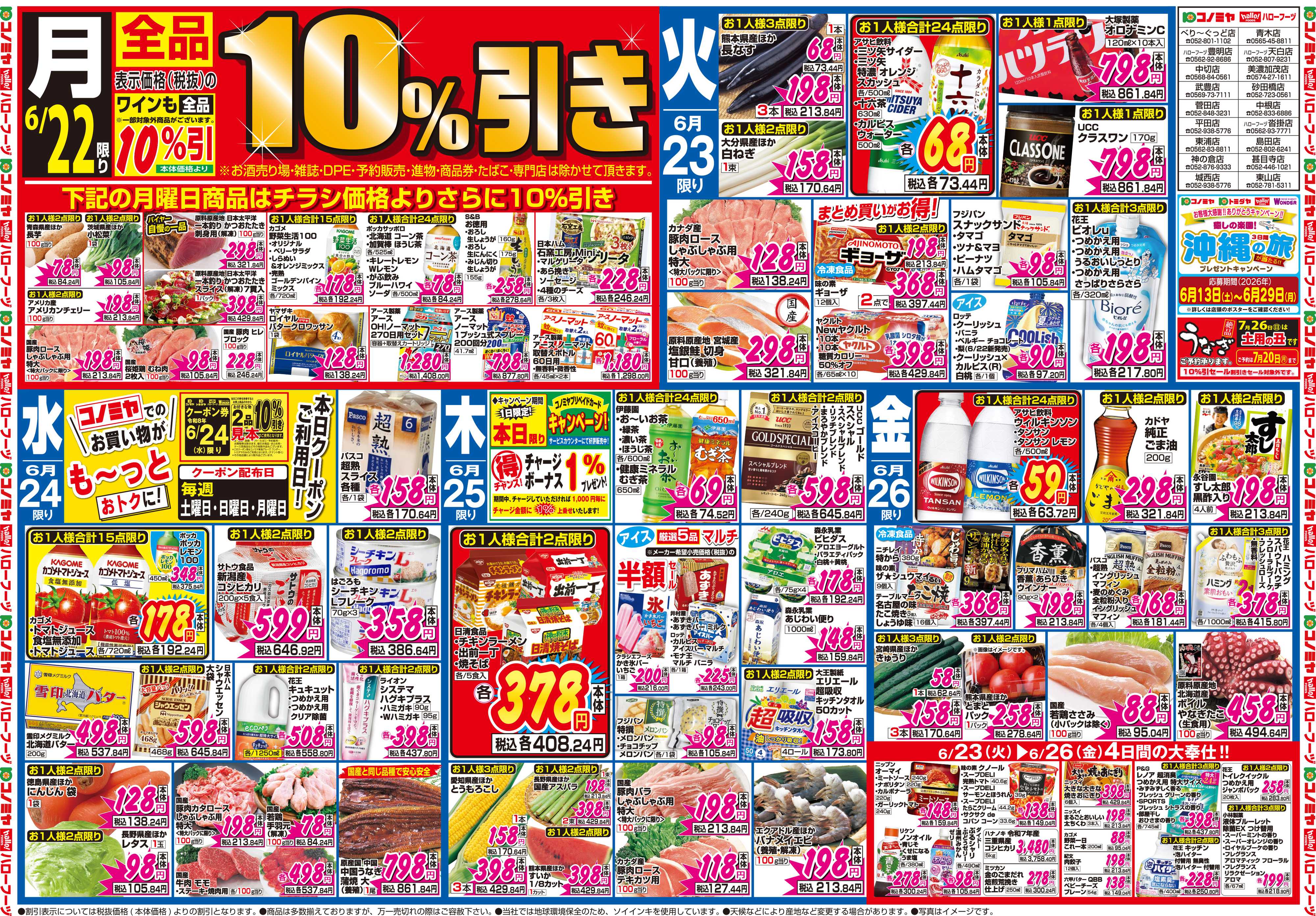 コノミヤ 6月20日号チラシ