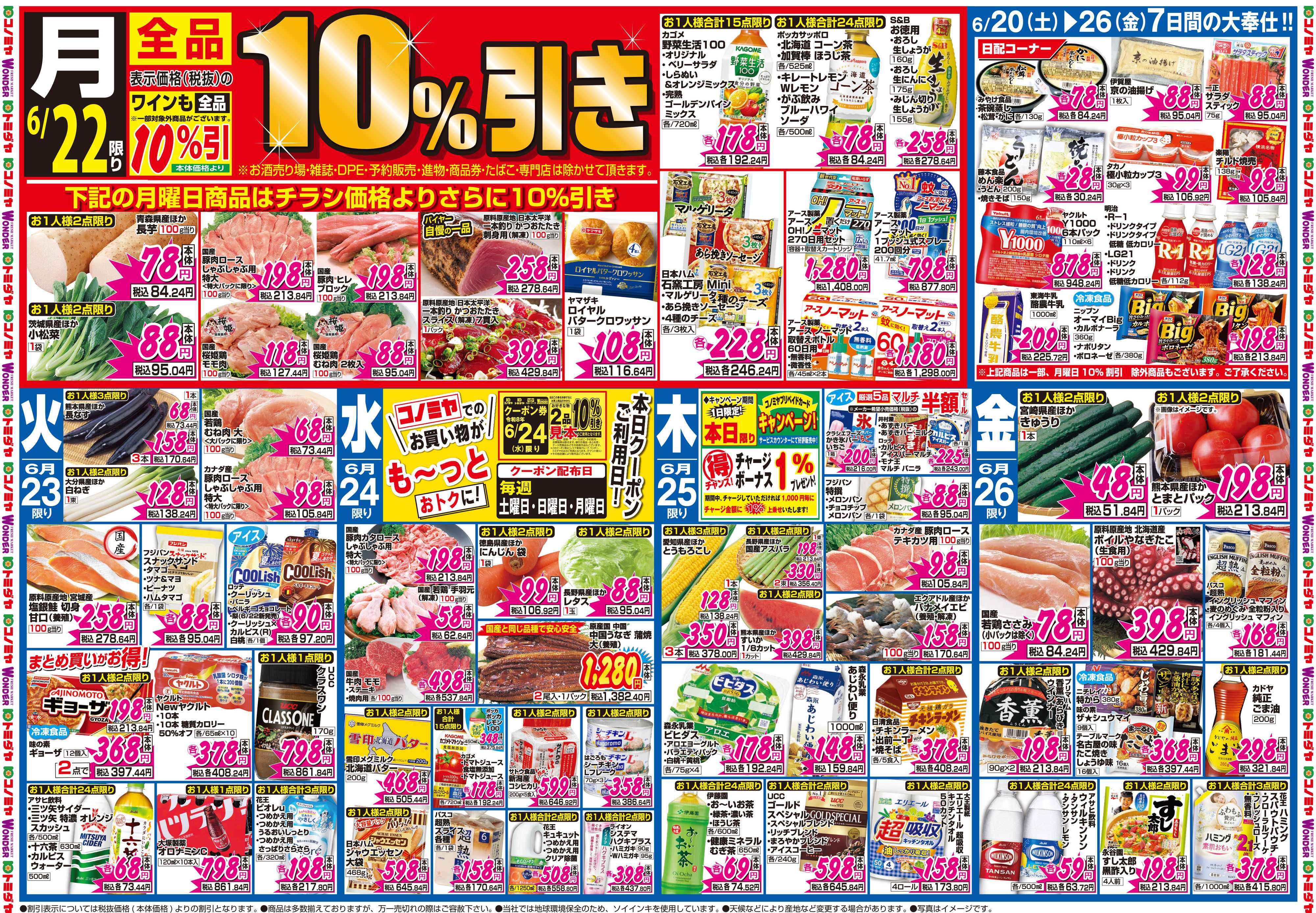 コノミヤ 6月20日号チラシ