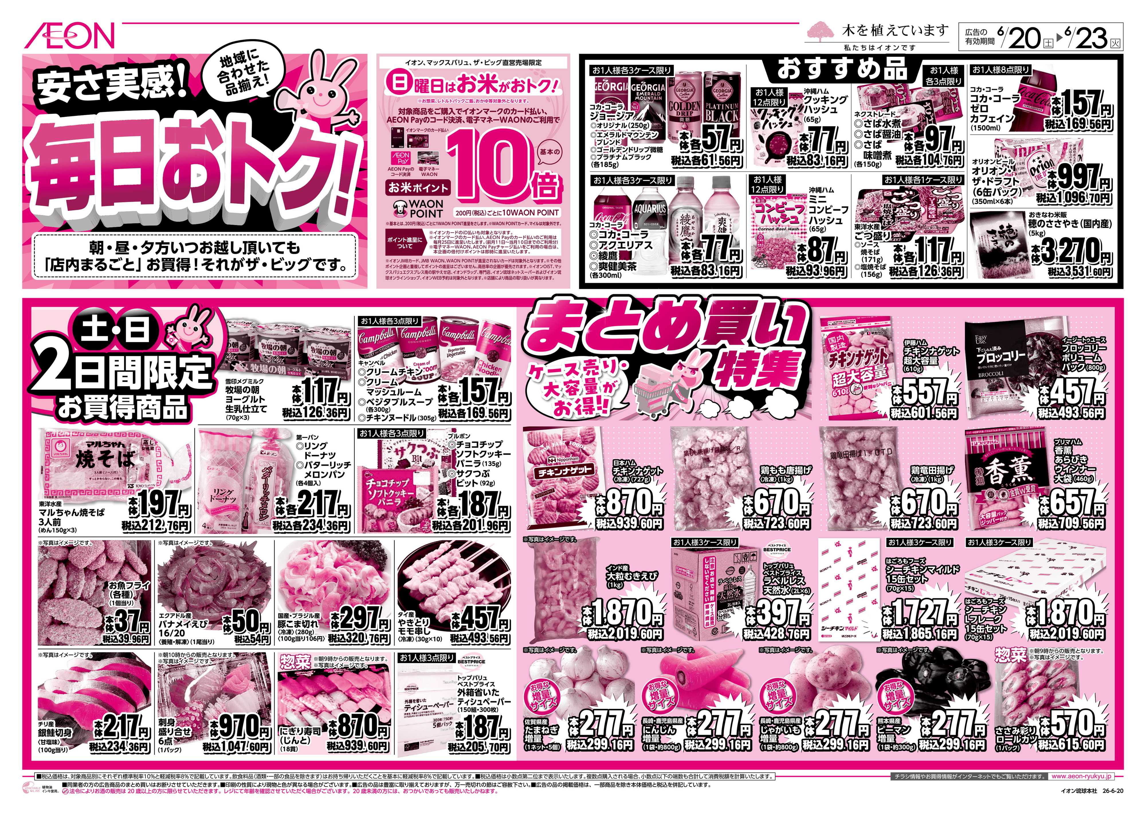 ザ・ビッグＥＸ 安さ実感！ 毎日おトク！
