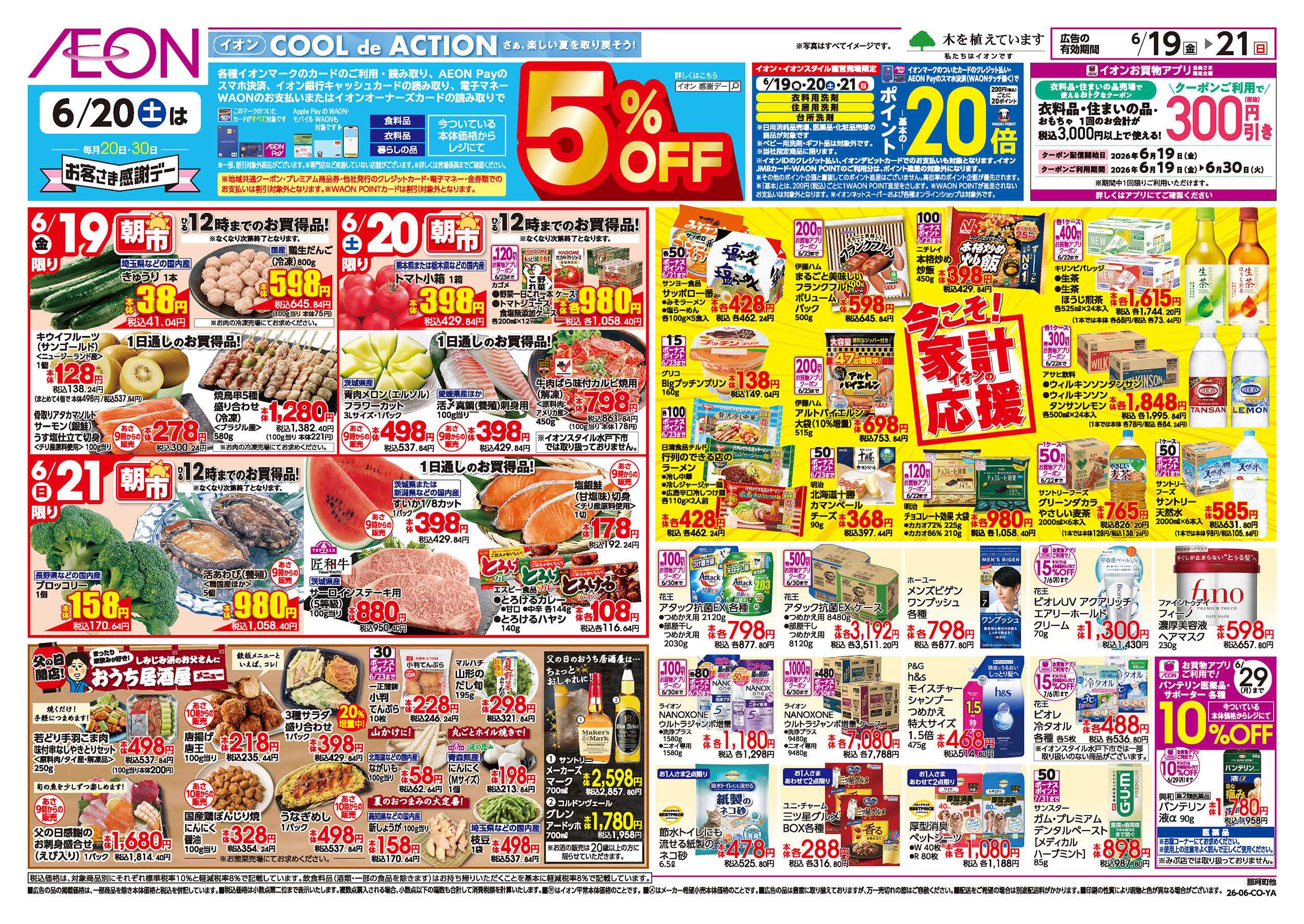 イオン 6/19号　イオンガチ推し宣言！：裏面