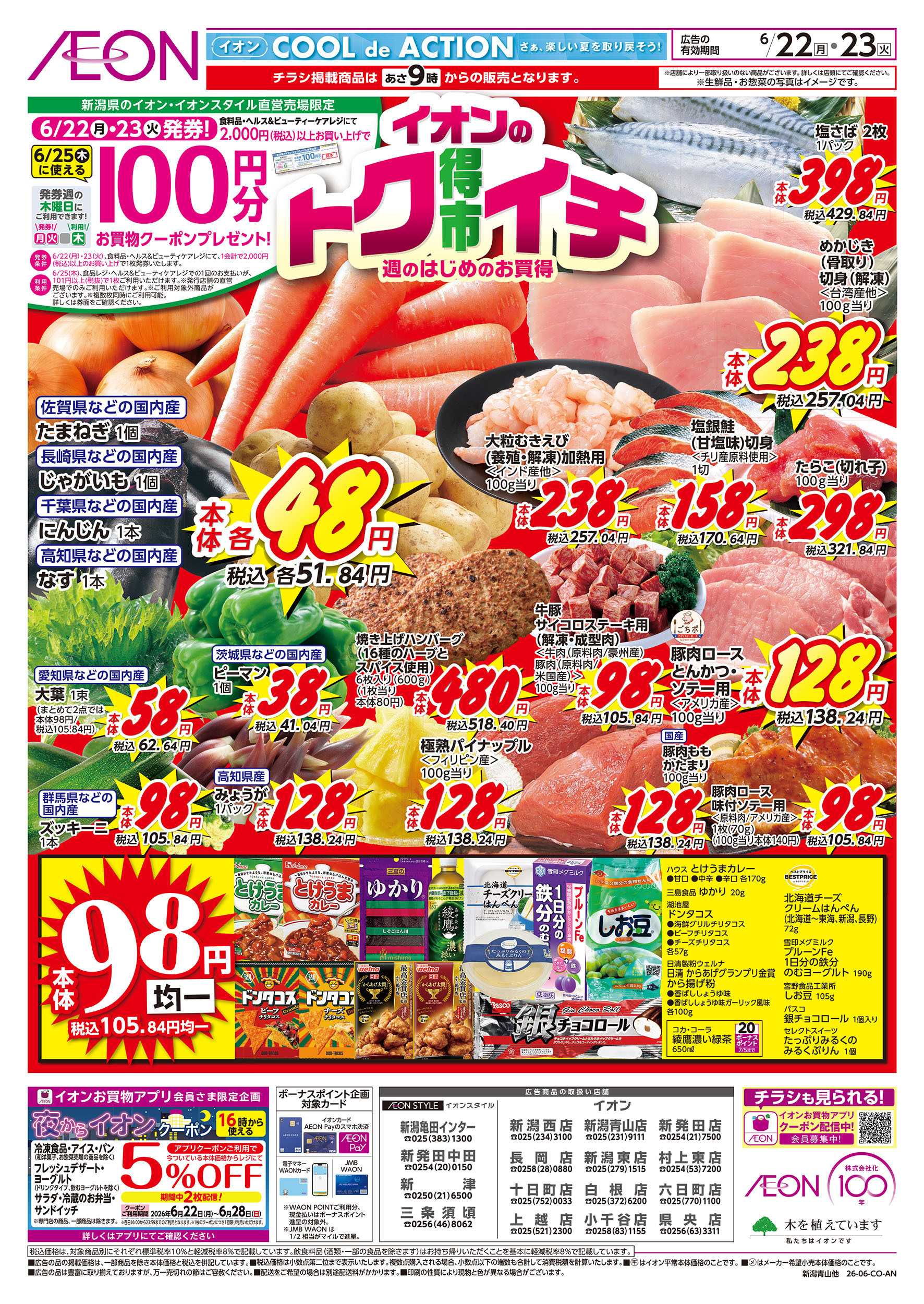 イオン 6/22号　イオンのトクイチ：表面