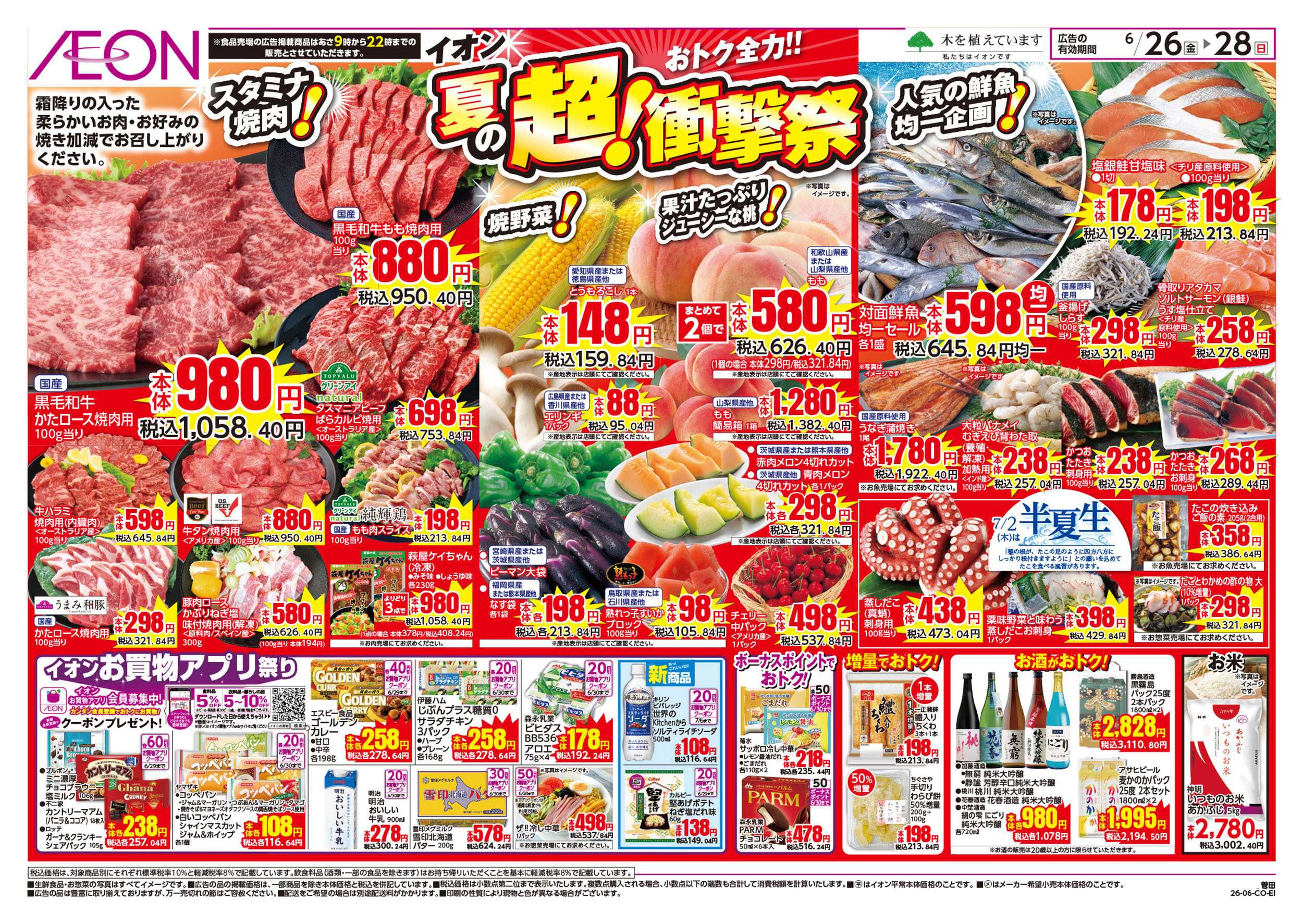 イオン 6/26号　夏の超！衝撃祭