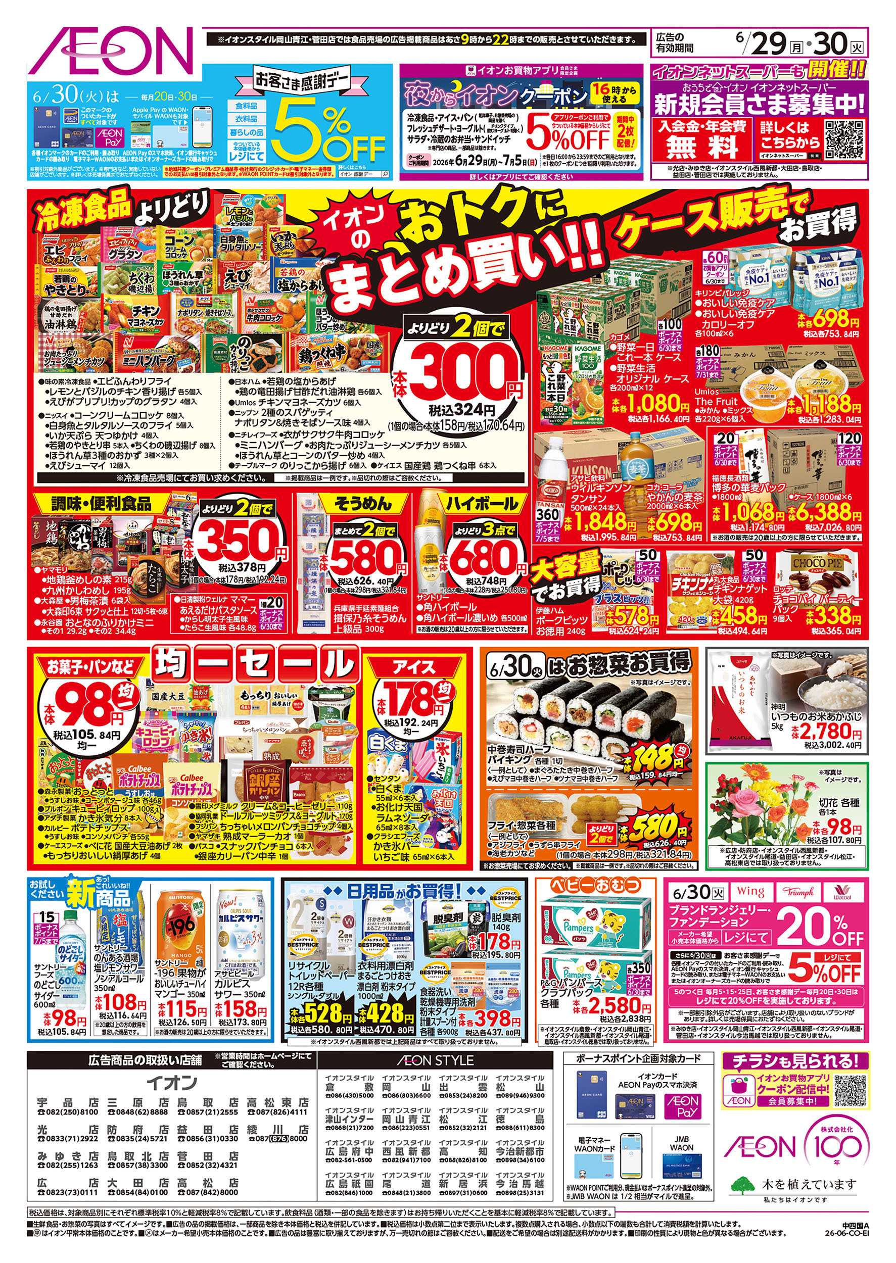 イオン 6/29号　お得市