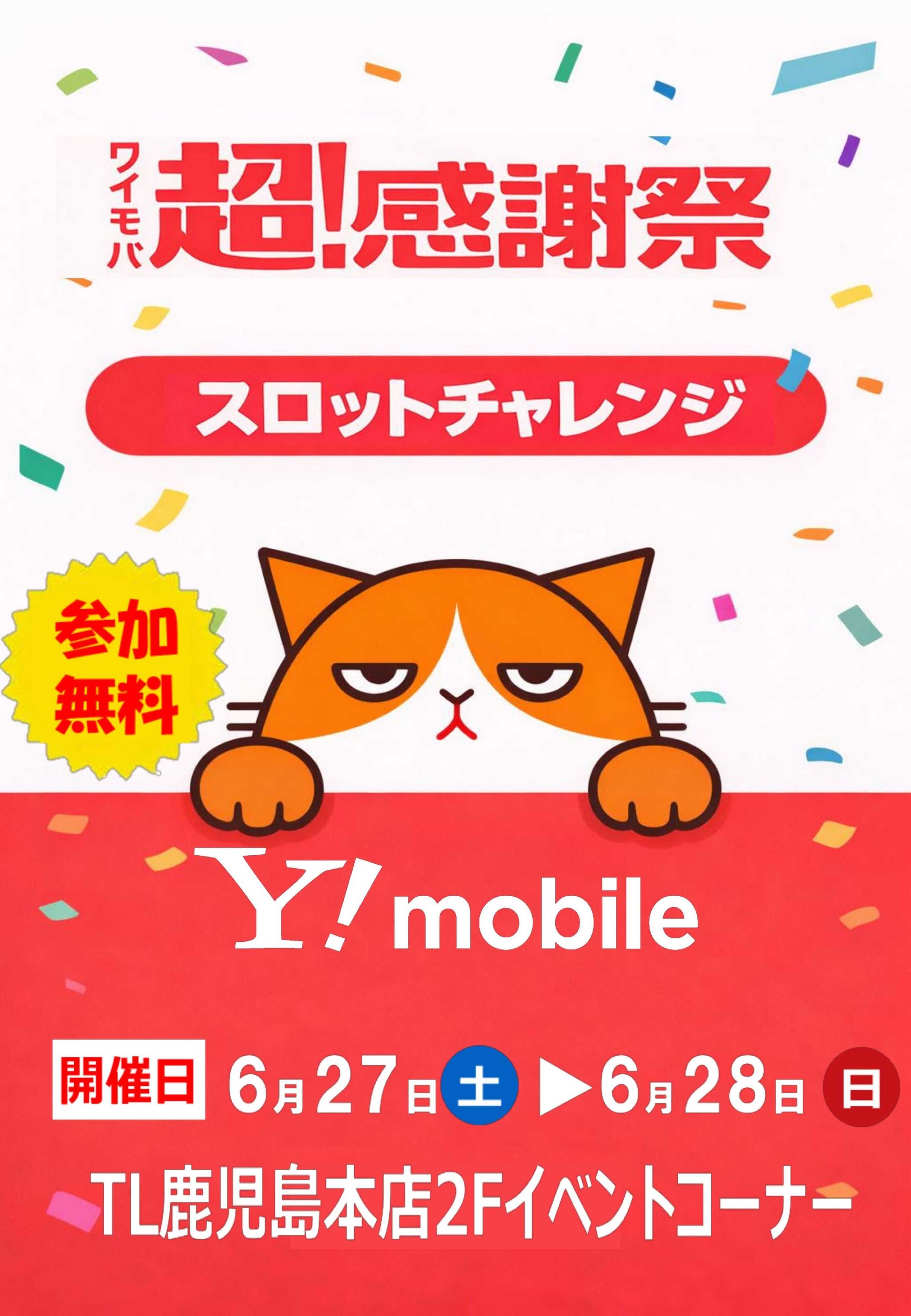 ヤマダデンキ ワイモバ 超！感謝祭