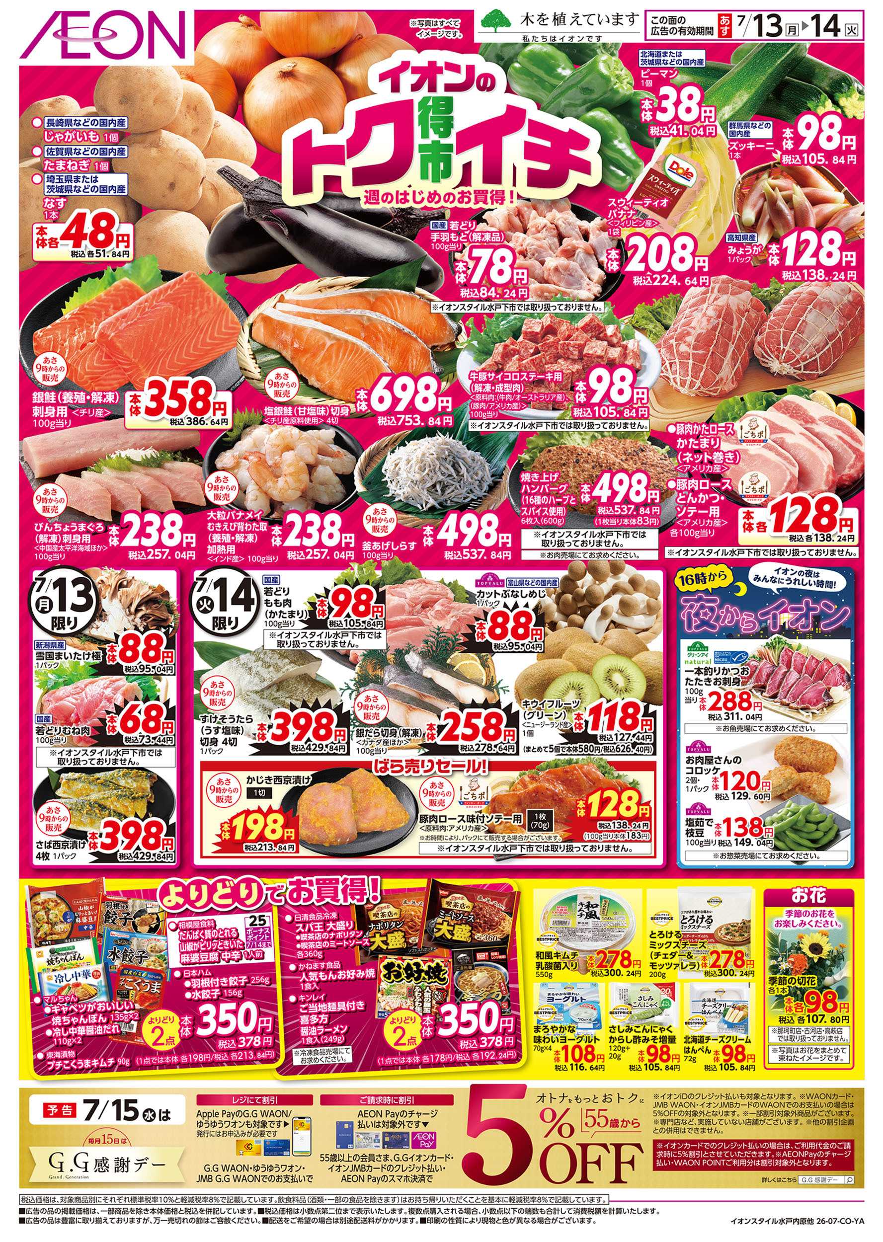 イオンスタイル 7/13号　イオンのトクイチ：表面