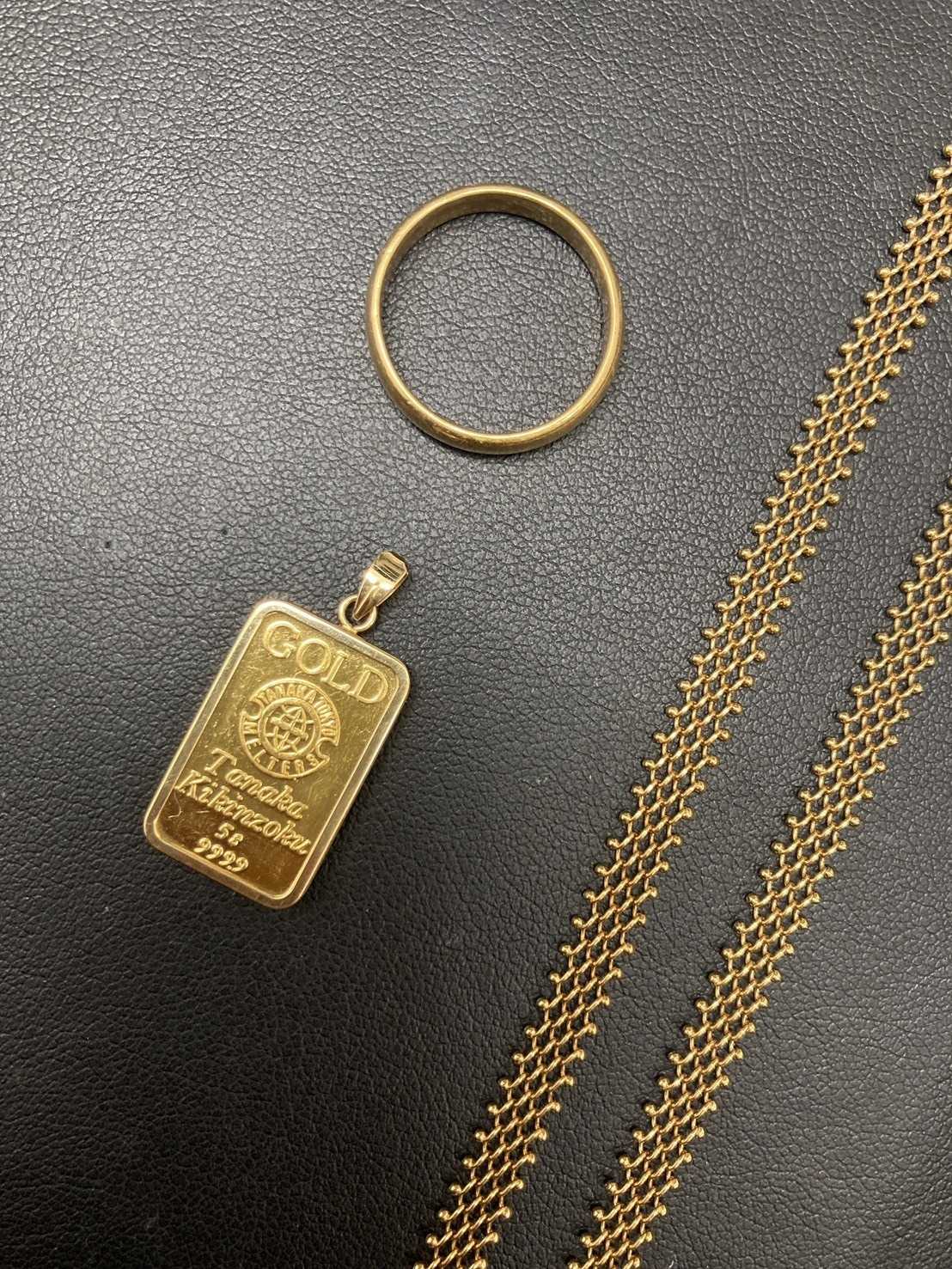 買取大吉 金インゴット　ネックレス