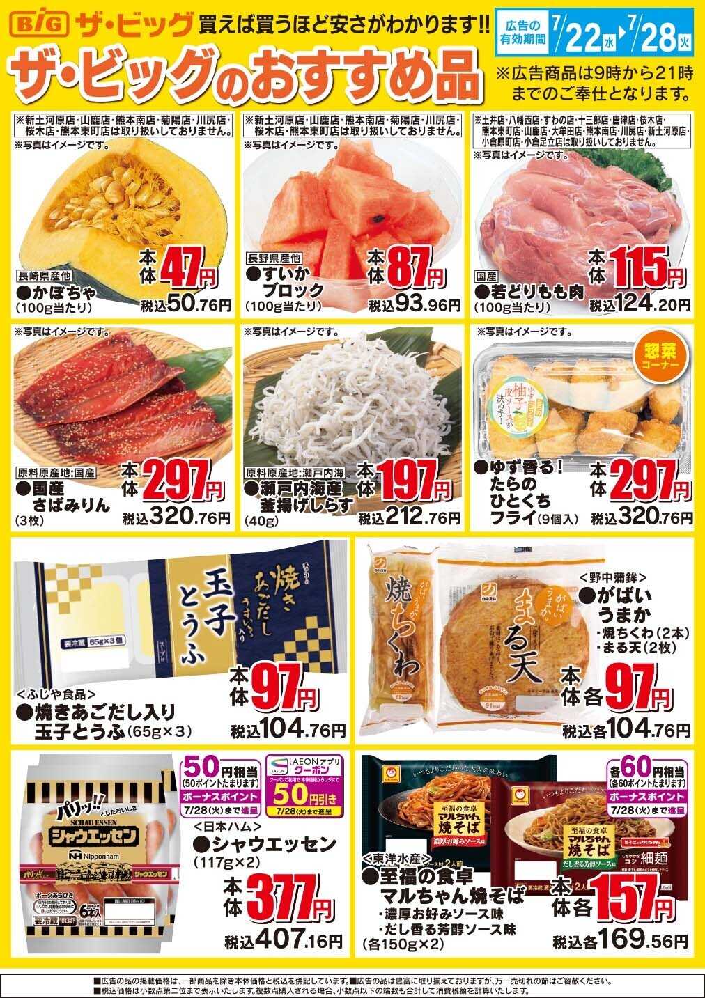 イオン ザ・ビッグのおすすめ品