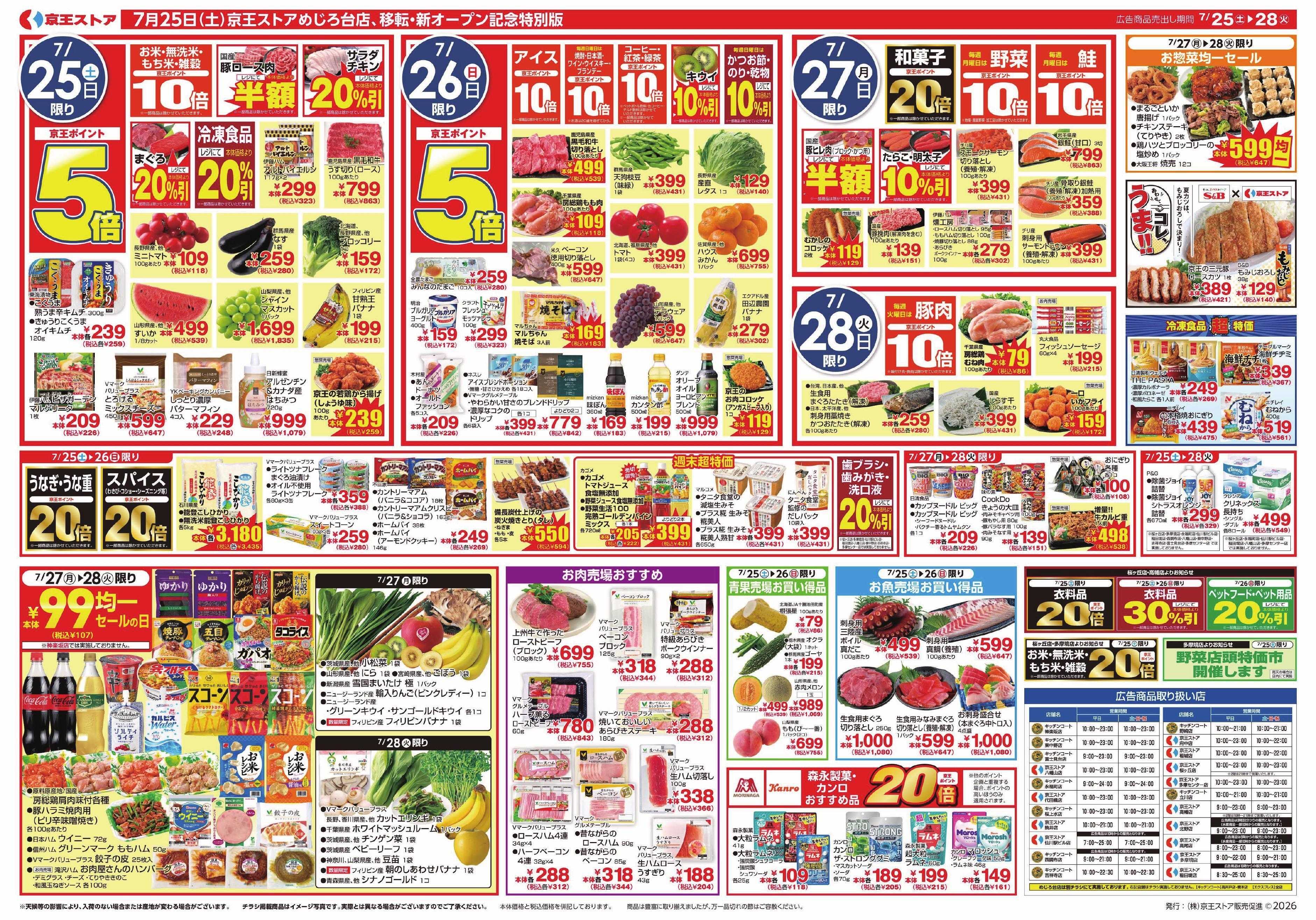 キッチンコート 7/25(土)～28(火)：極めうなぎ