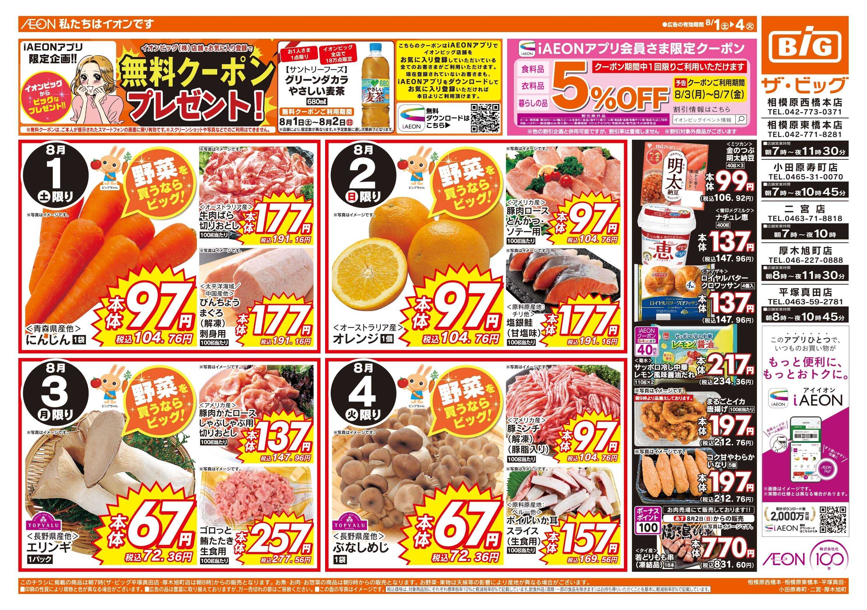 ザ・ビッグ 週末のお買い物はザ・ビッグで！