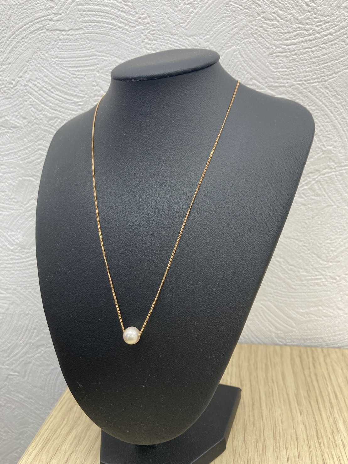 買取大吉 金×パール　ネックレス