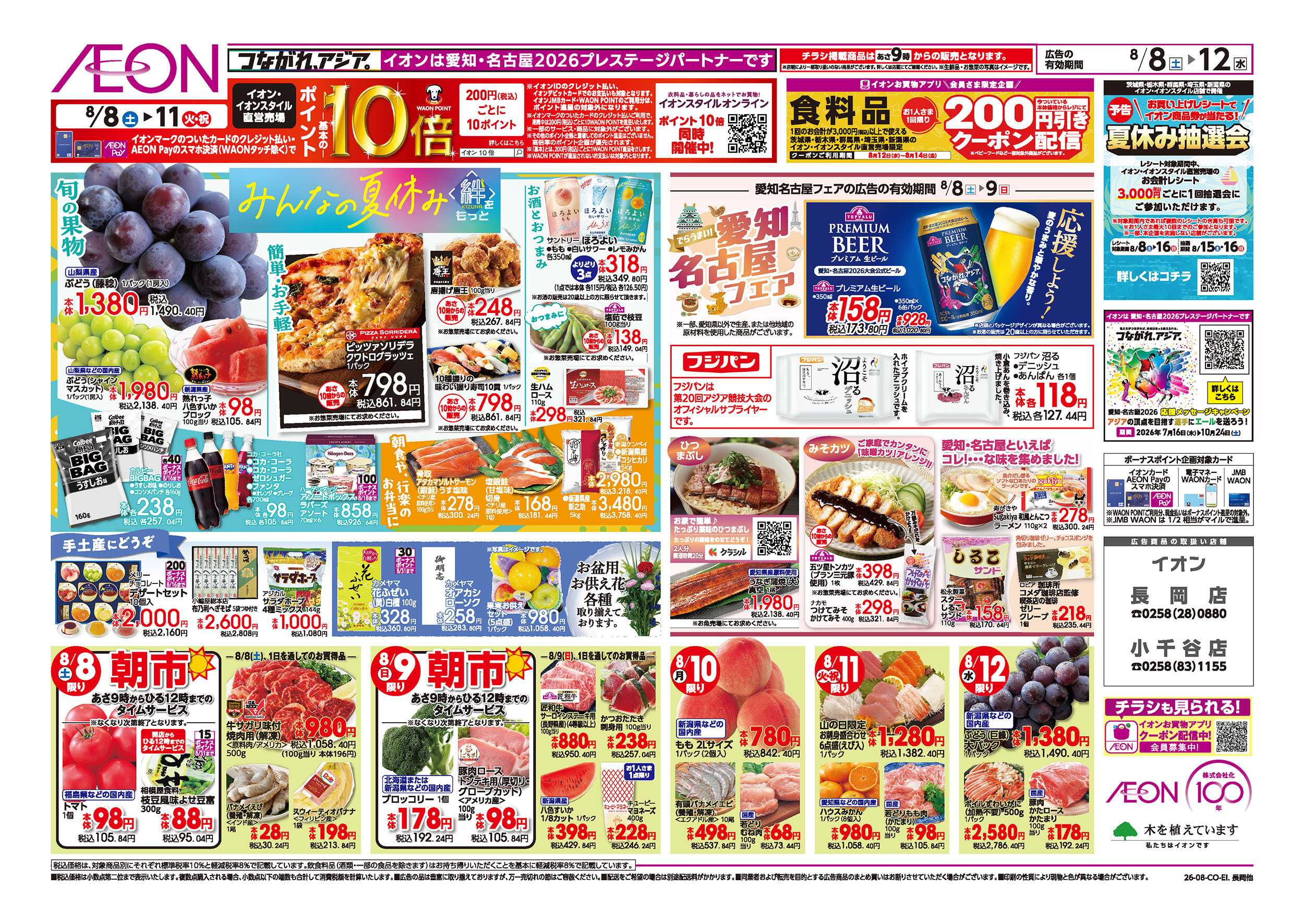 イオン 8/8号　みんなの夏休み：裏面