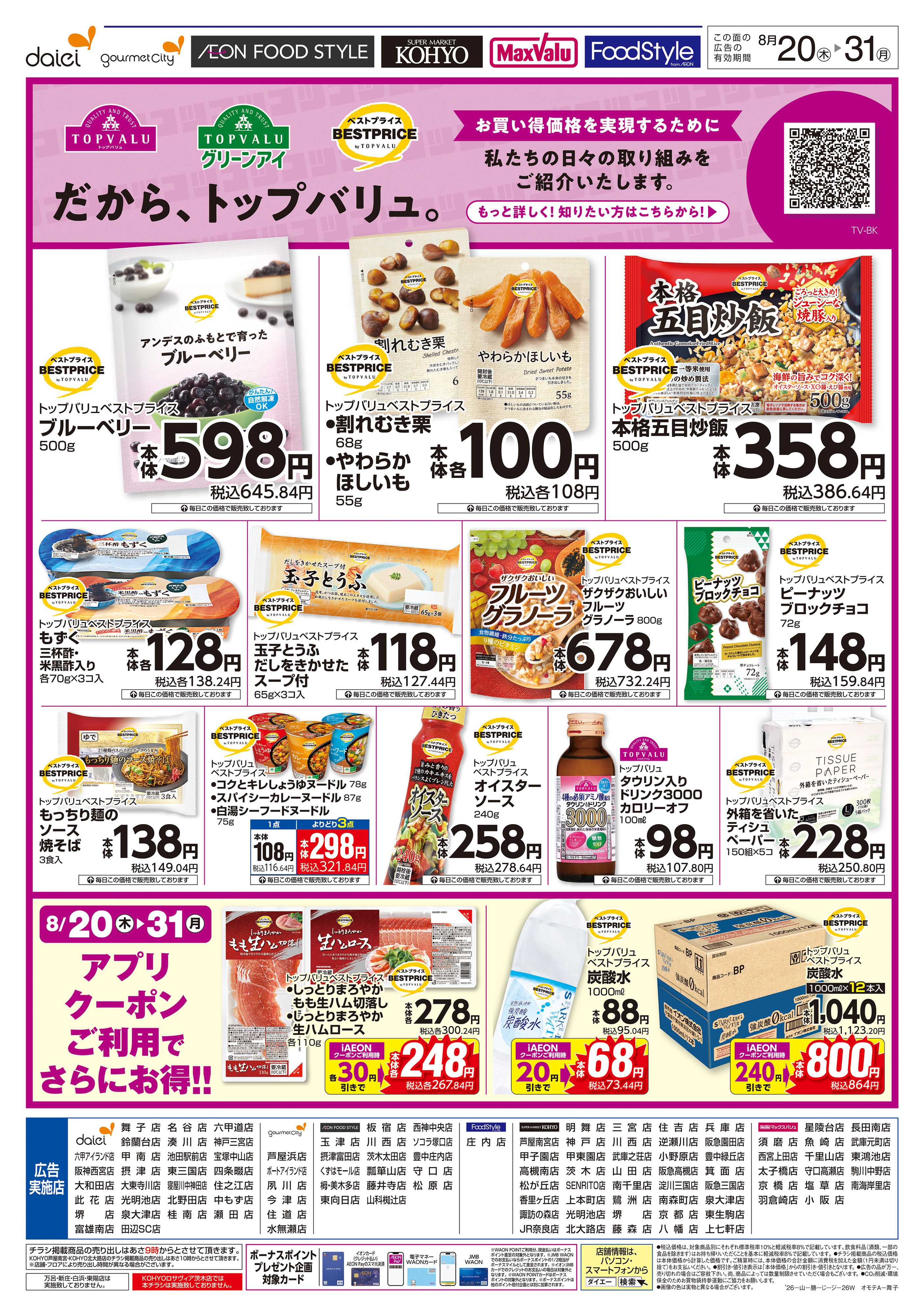 KOHYO 【だから、トップバリュ。】