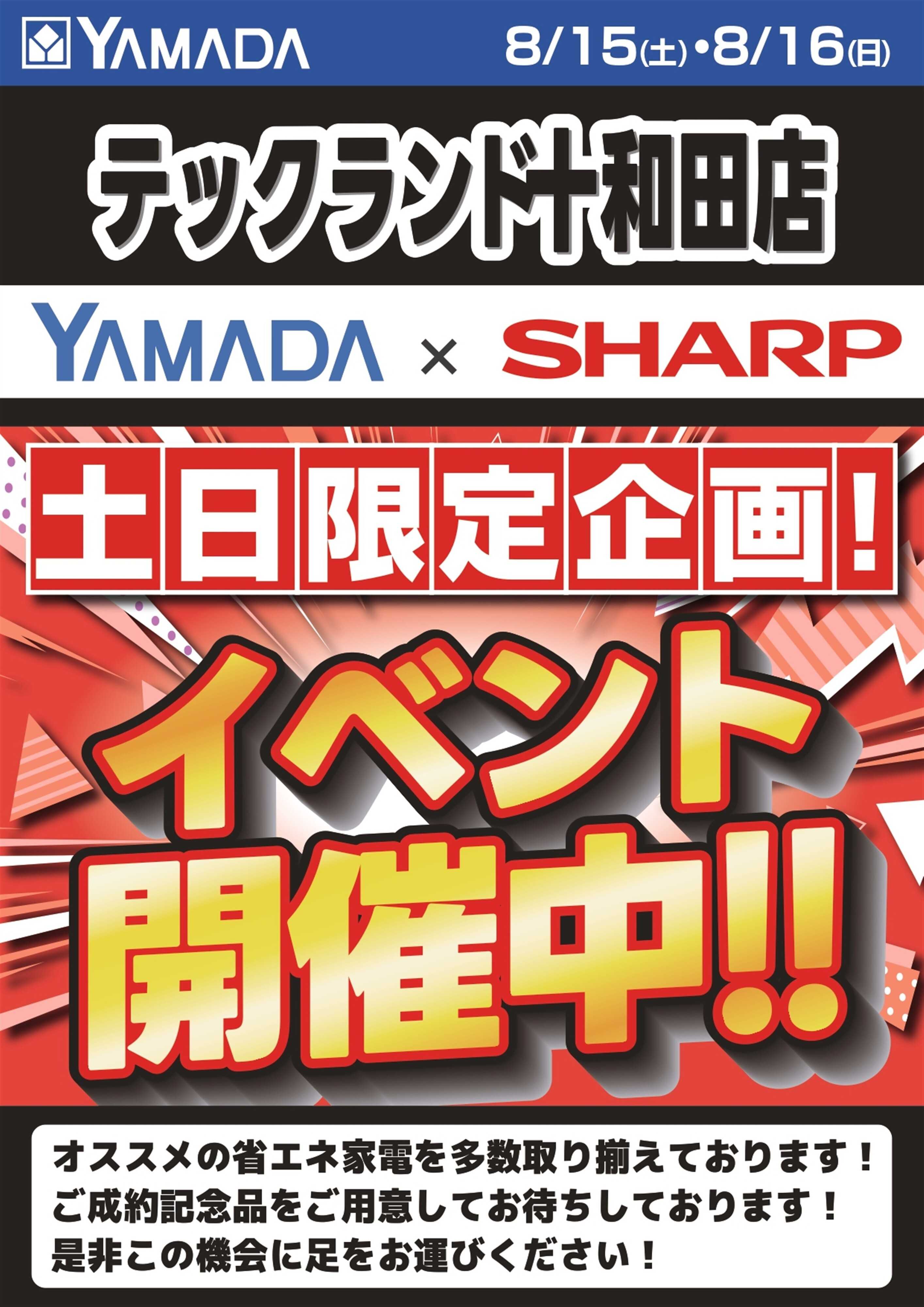 ヤマダデンキ 土日限定企画！