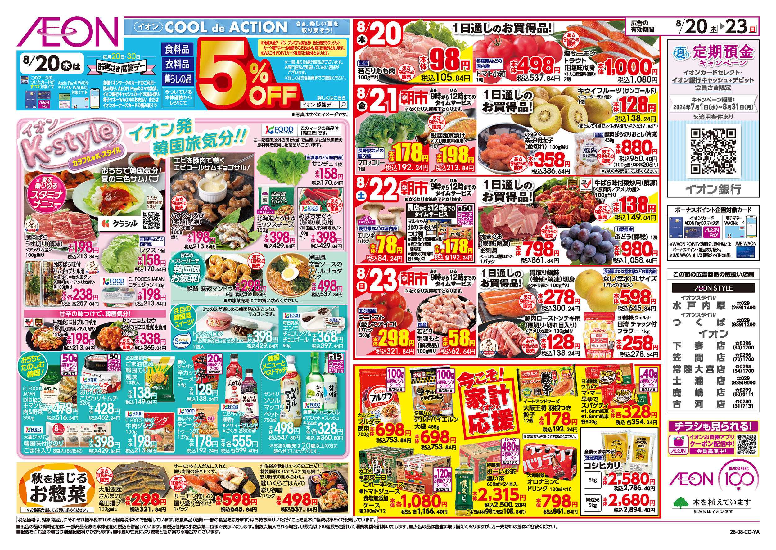 イオンスタイル 8/20号　イオンK-style：表面