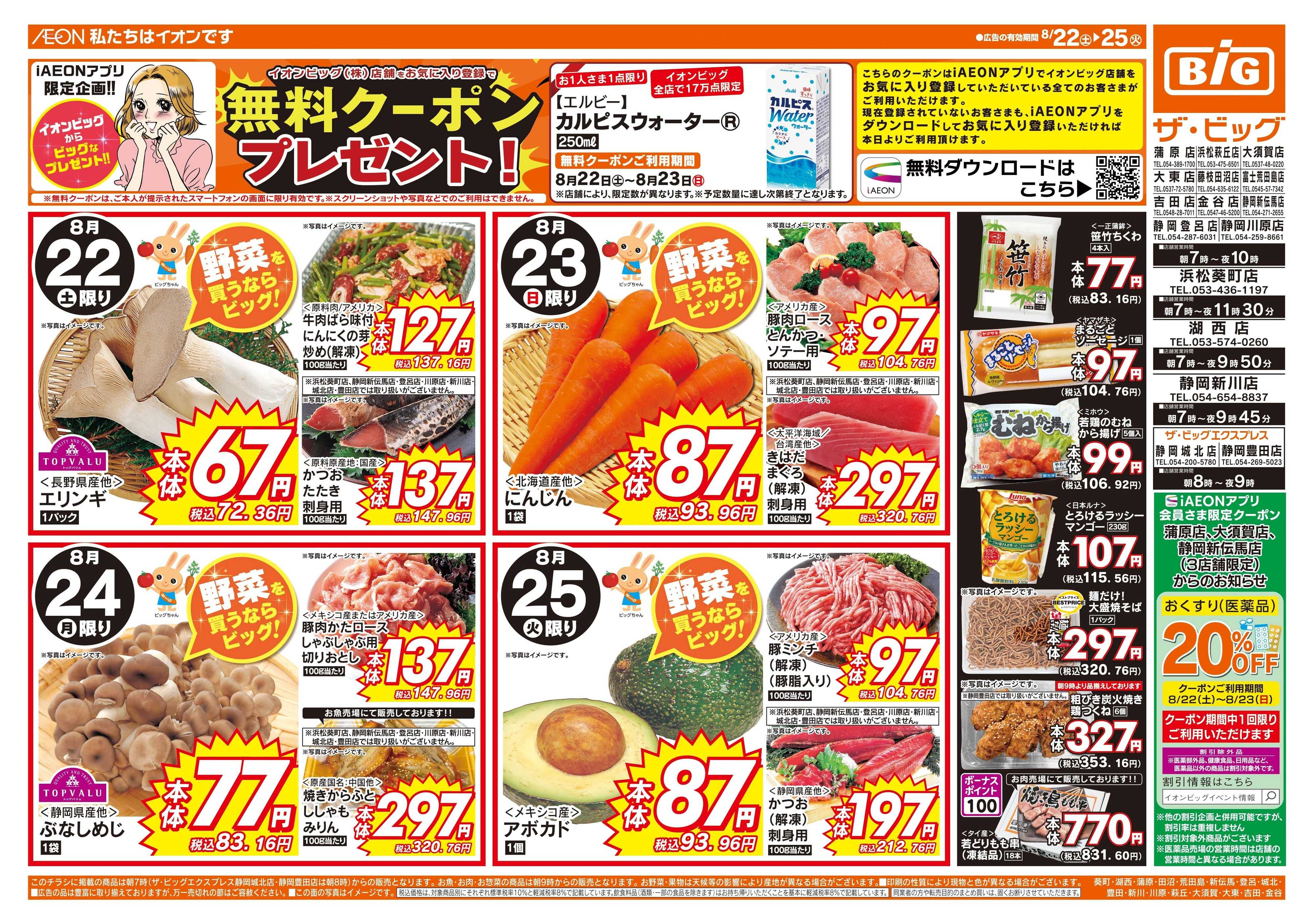 ザ・ビッグ 毎月５のつく日はポイント２倍！