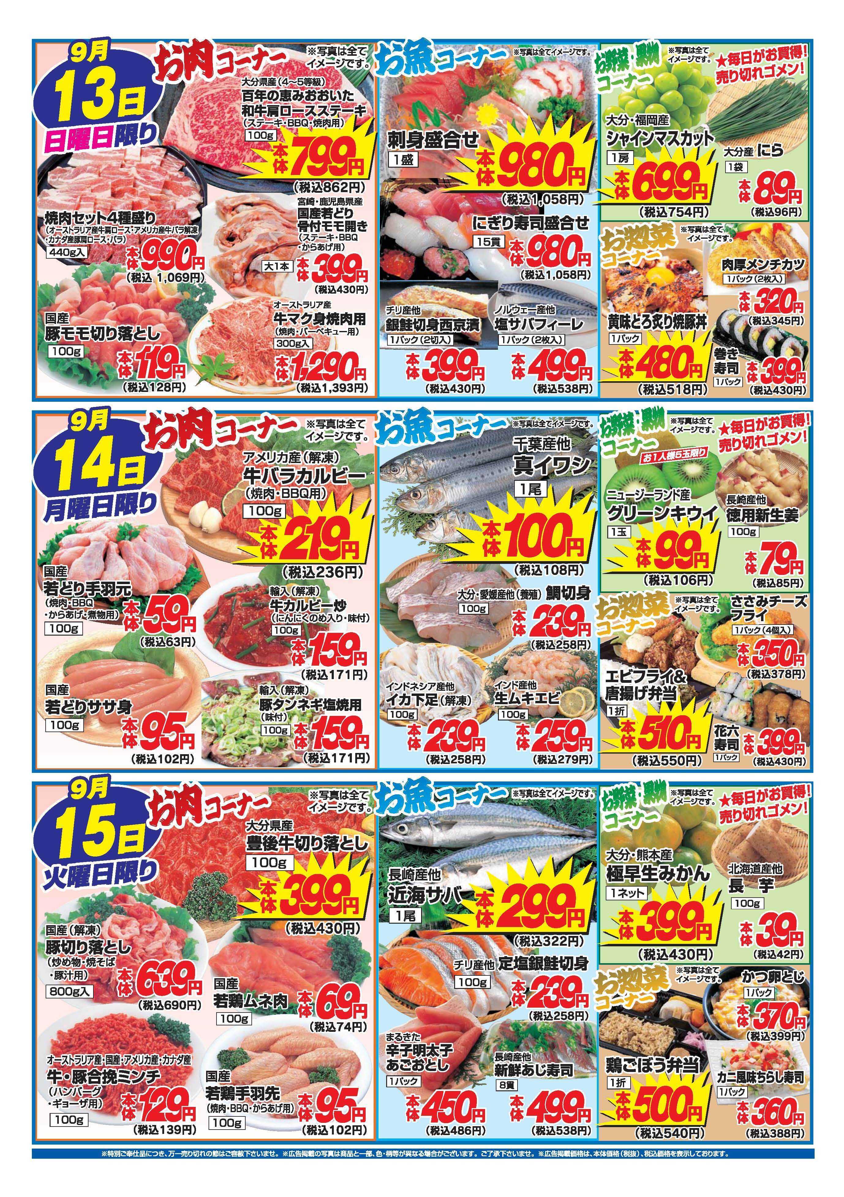アタックス A_26.0910_15_アタックス生鮮 国東・安岐店 B4