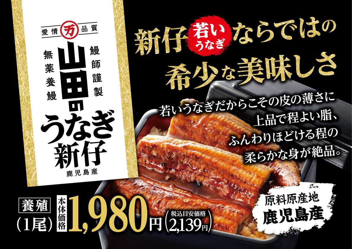 北海市場 山田のうなぎ【新仔】特別価格▼▼お知らせをチェック！▼▼