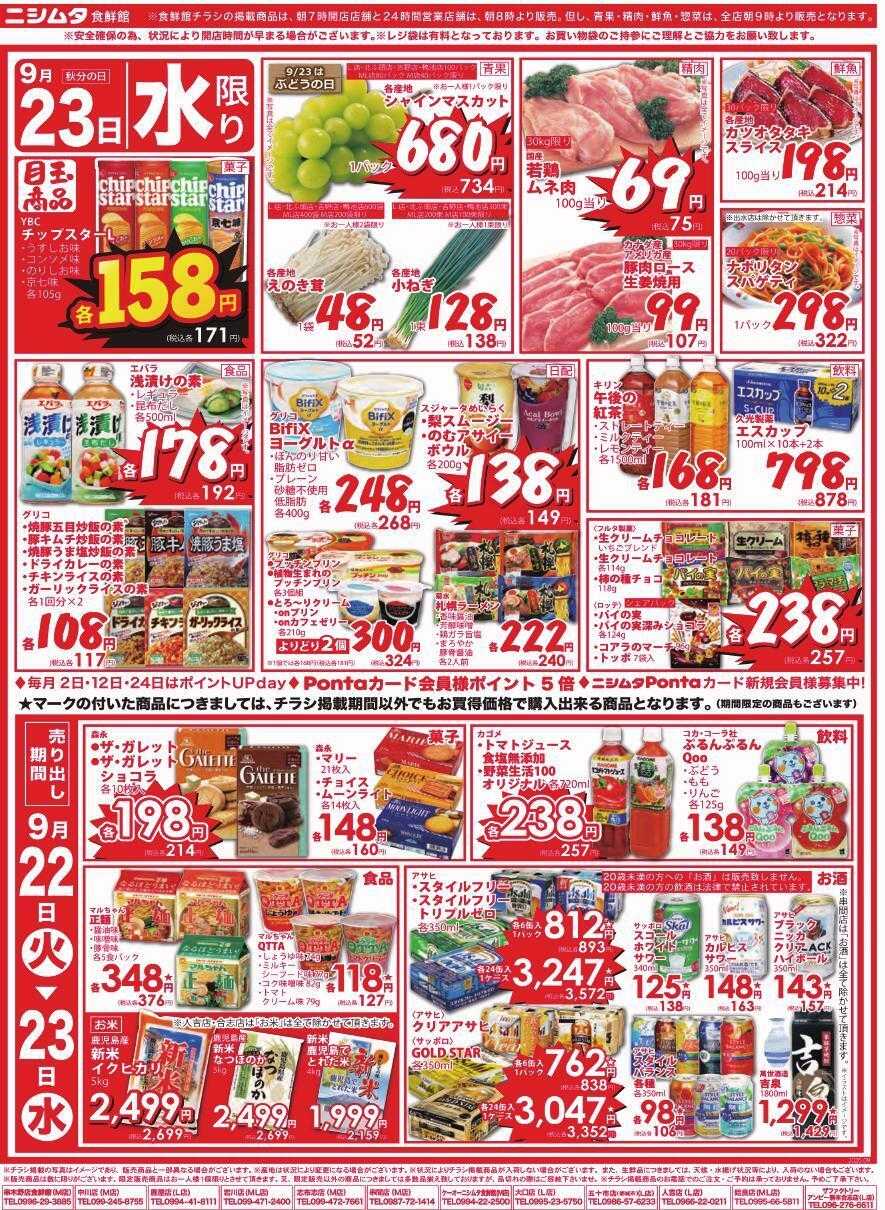 スーパーセンターニシムタ 火曜げんき市