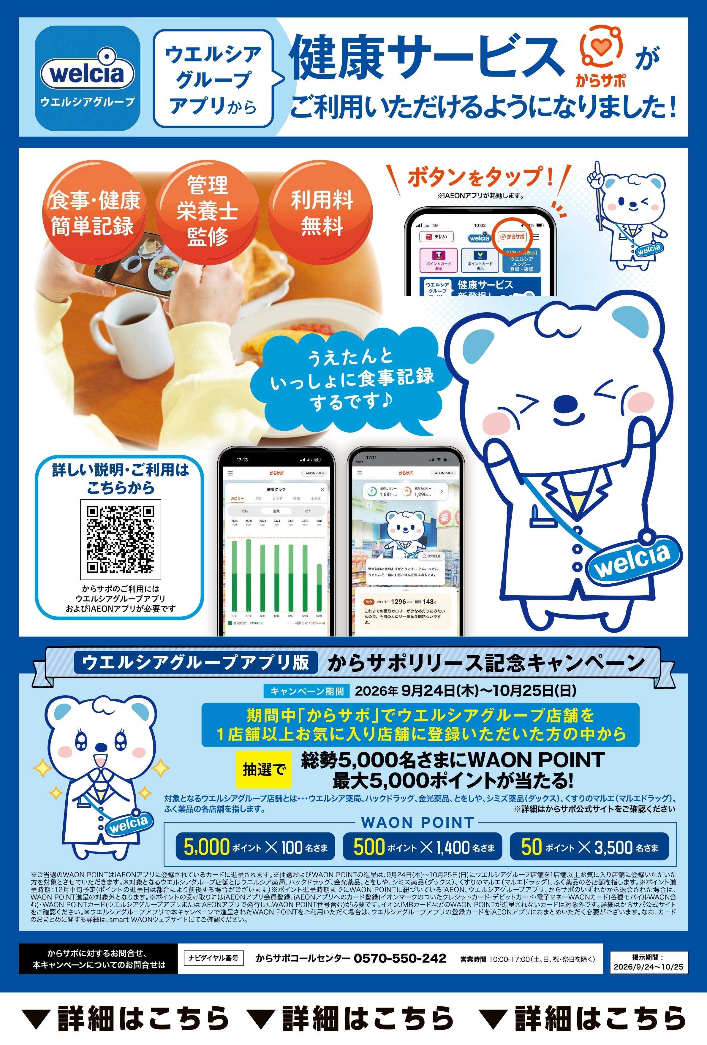 マルエドラッグ からサポキャンペーン