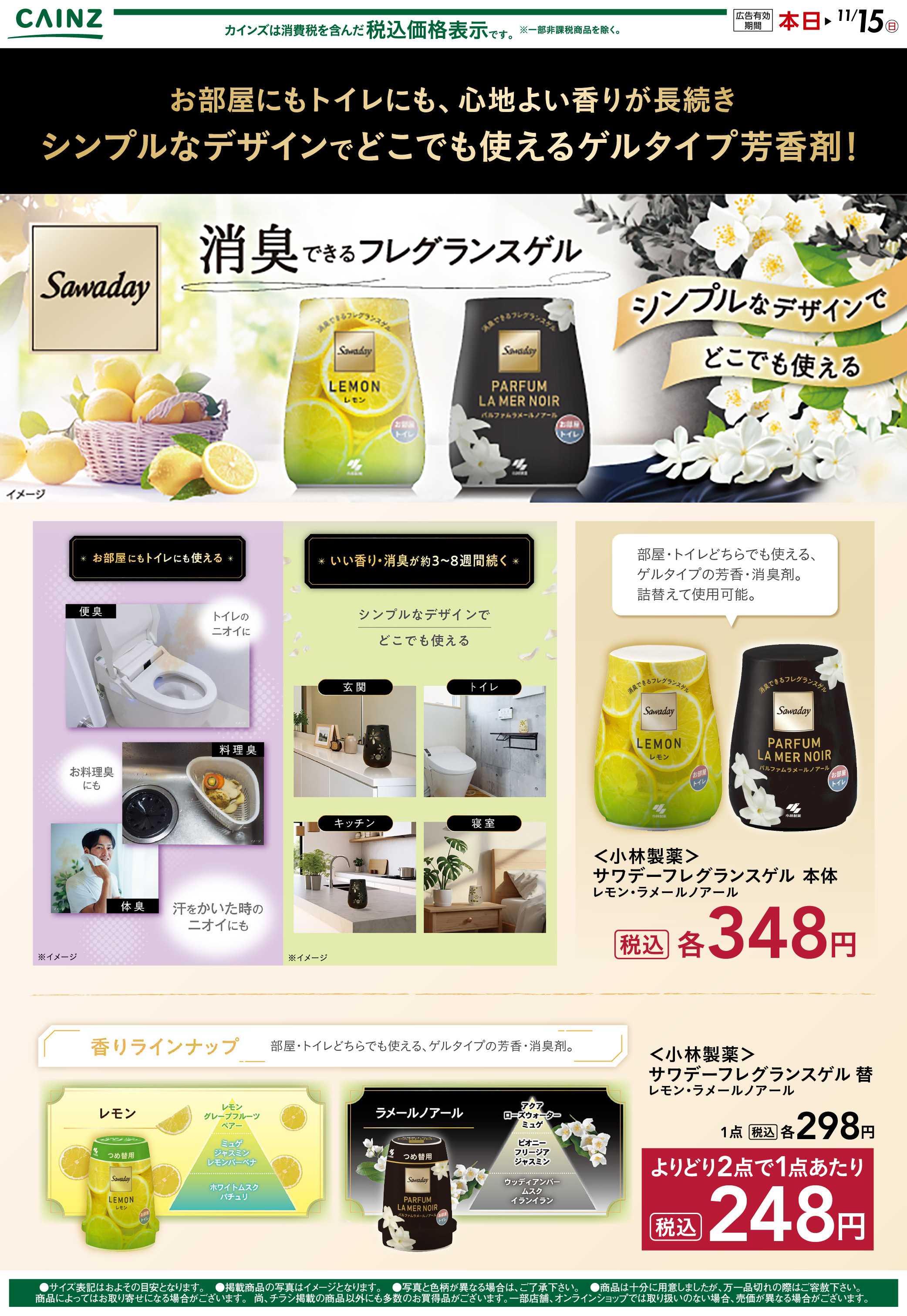 カインズ サワデー 10/20号