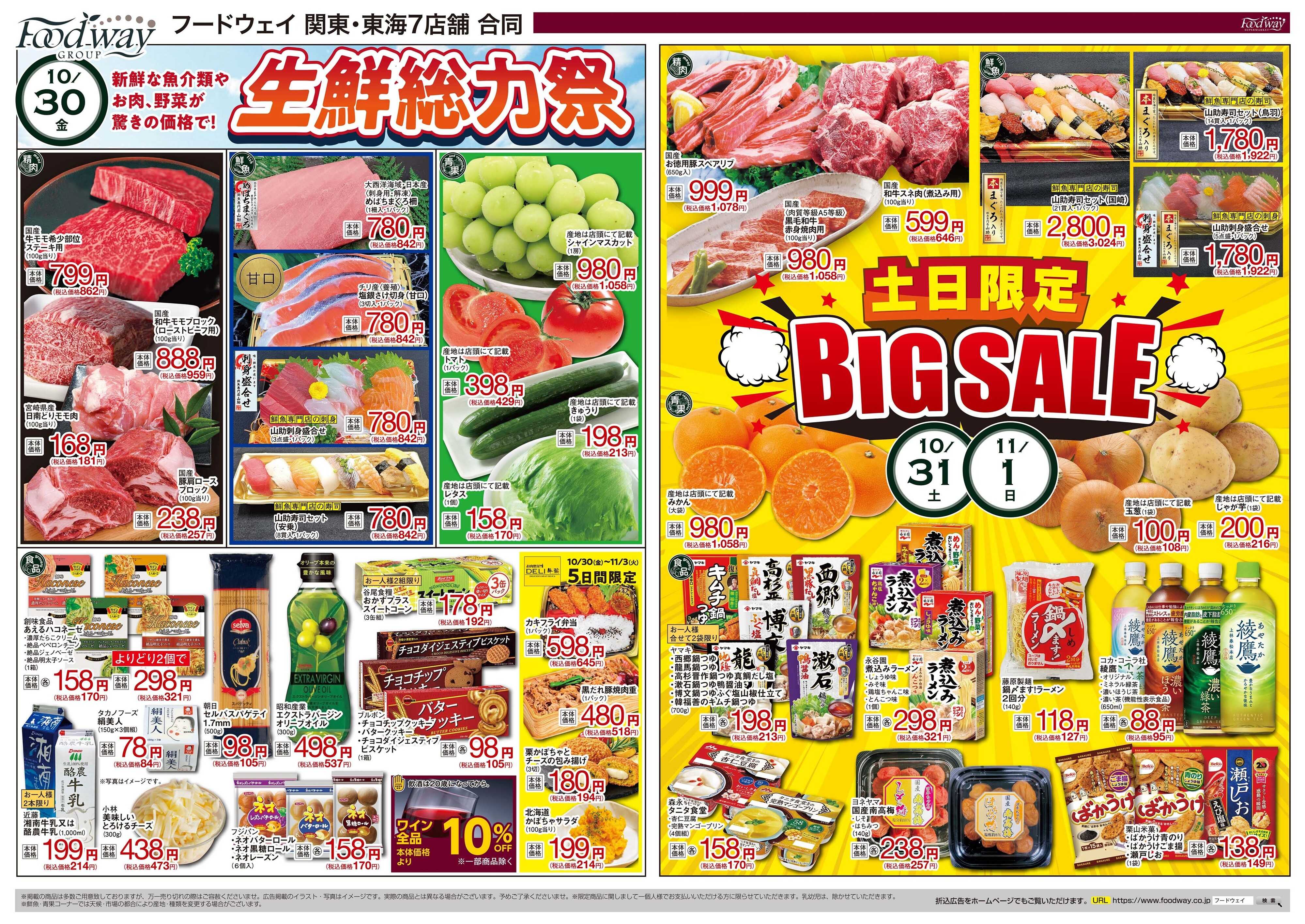 foodway 生鮮総力祭