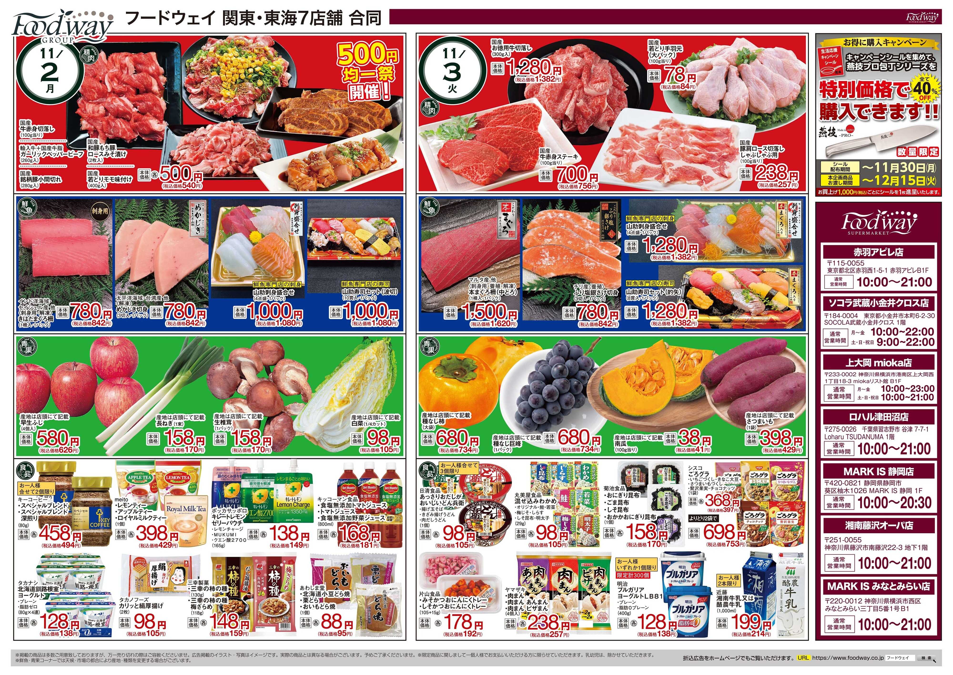 foodway 生鮮総力祭