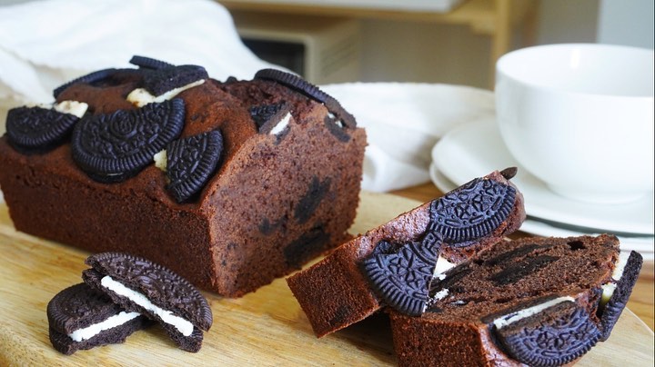 Hmなし オレオ好きにはたまらない 贅沢なオレオパウンドケーキ 作り方 レシピ クラシル