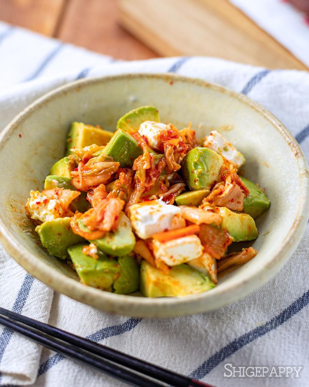 ３つの食材を混ぜるだけ アボカド キムチ クリームチーズ 作り方 レシピ クラシル