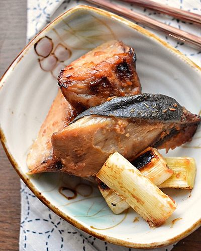 ブリのアラde味噌漬け