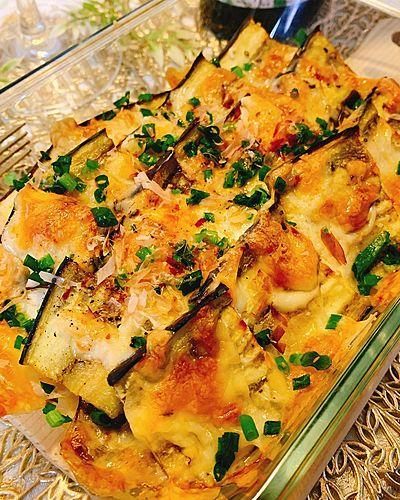 ナスの和風オーブン焼き